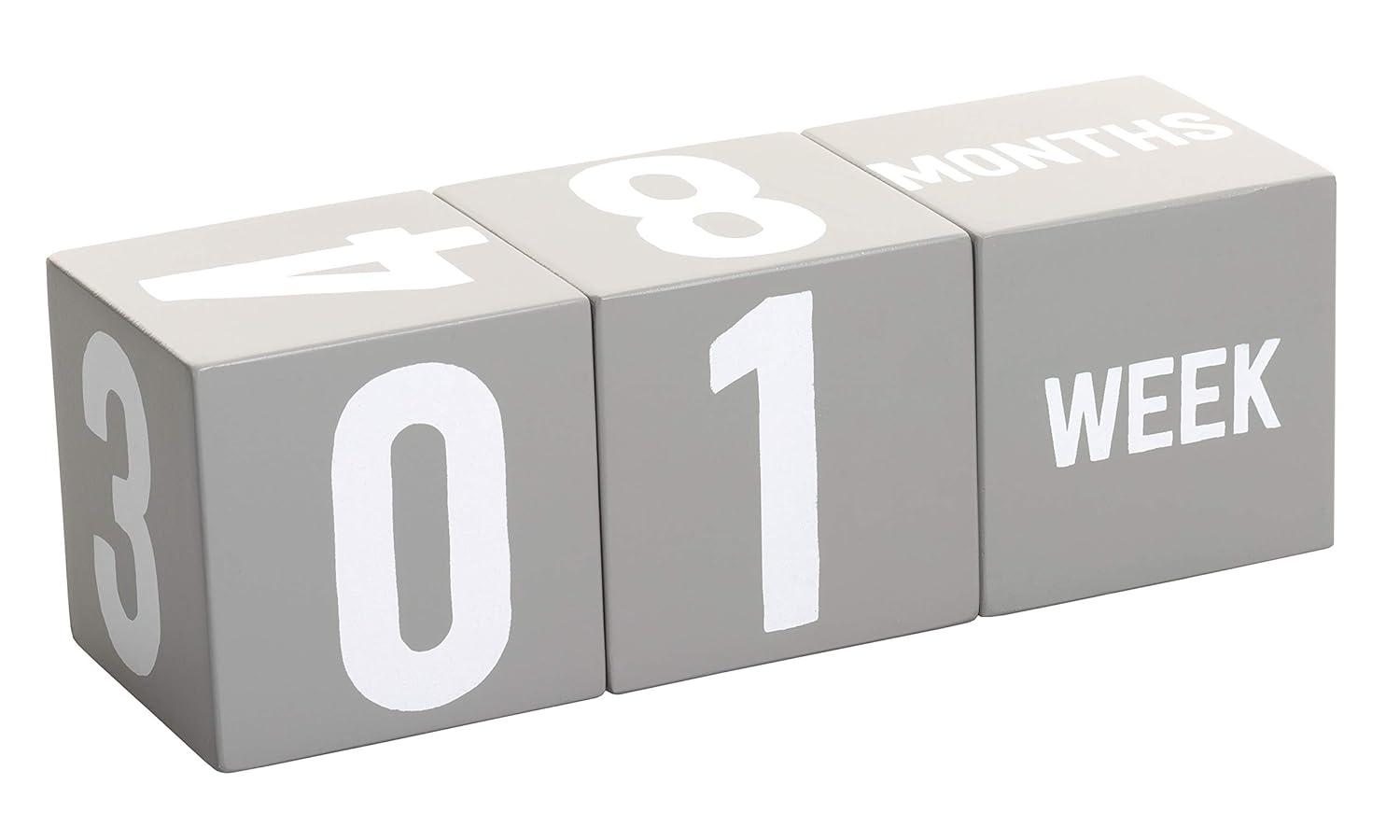 Wooden Baby Milestone Age Blocks | Photo Prop for Baby Photo - Twinkle Twinkle Little One