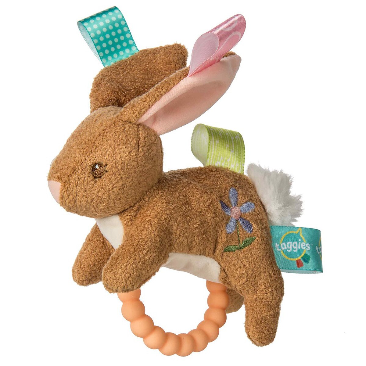 Taggies Harmony Bunny Teether Rattle - Twinkle Twinkle Little One