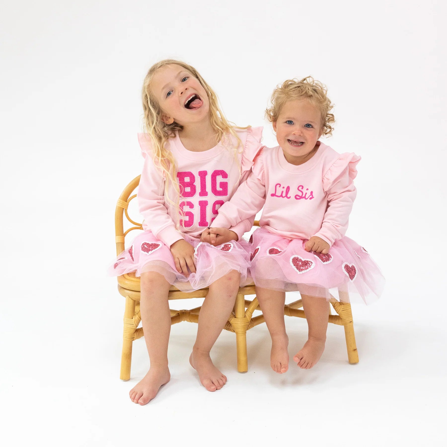 Big Sis Ruffle Sweatshirt - Twinkle Twinkle Little One