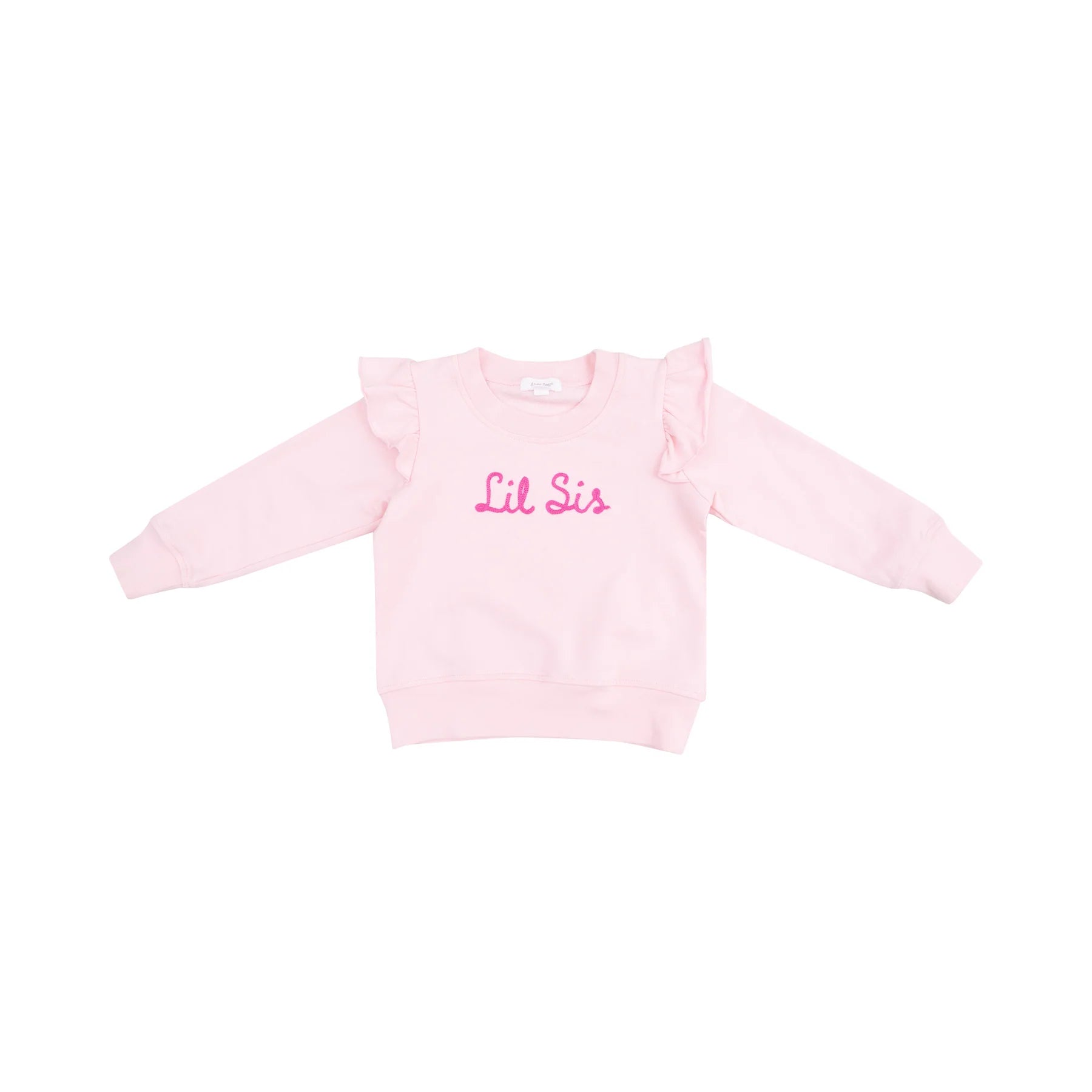 Lil Sis Ruffle Sweatshirt - Twinkle Twinkle Little One