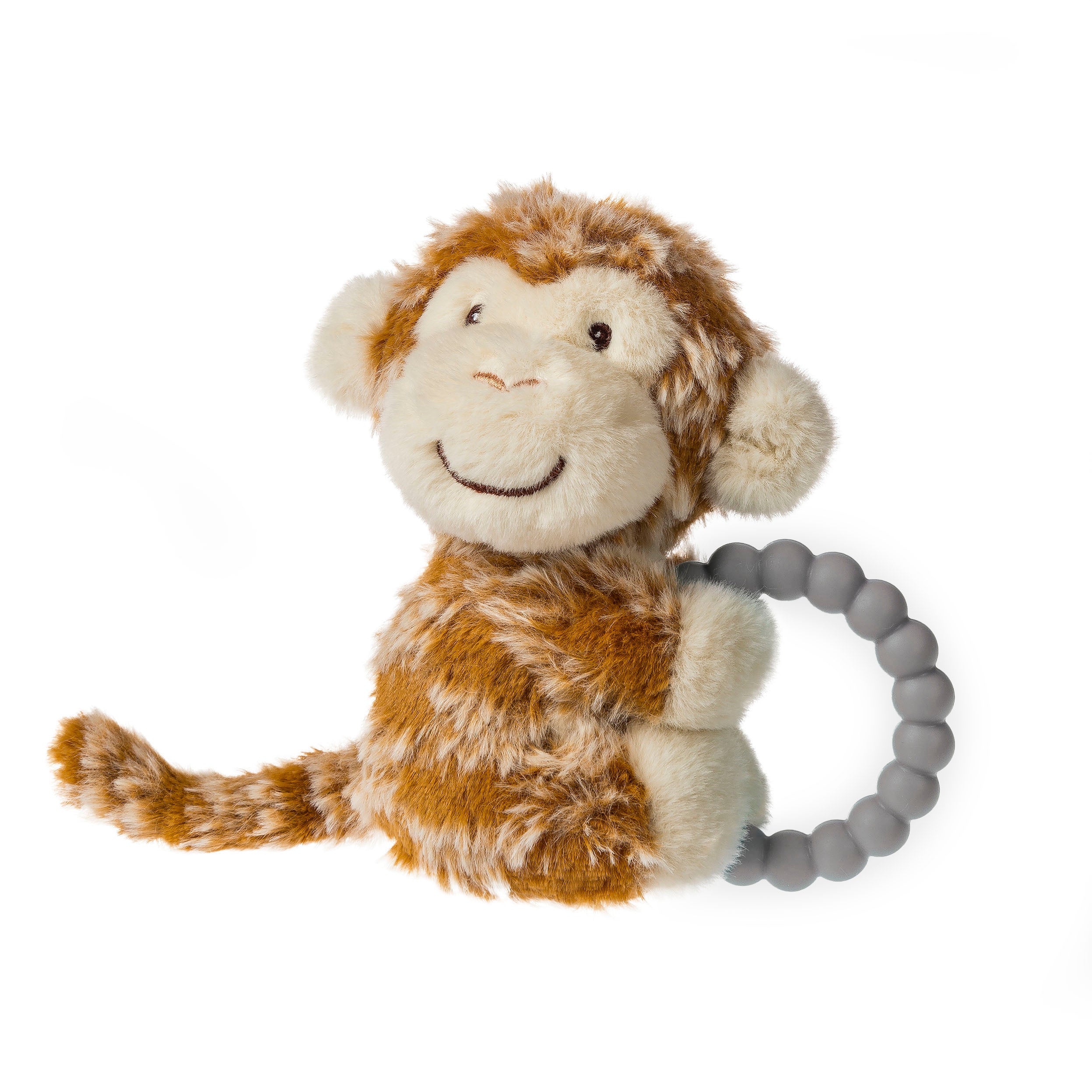 Afrique Monkey Teether Rattle – 6″ - Twinkle Twinkle Little One