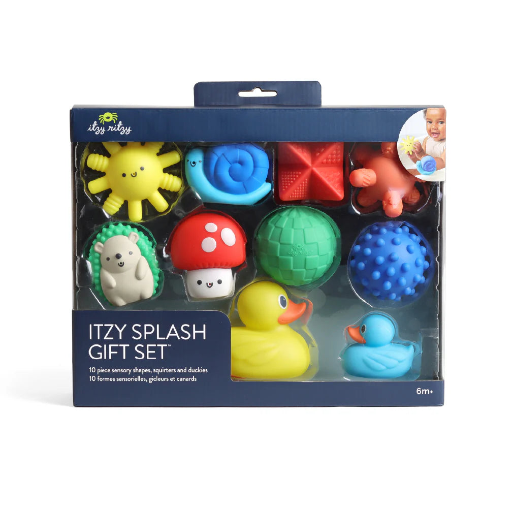 Itzy Splash Gift Set™ 10-Piece Bath Toys - Twinkle Twinkle Little One