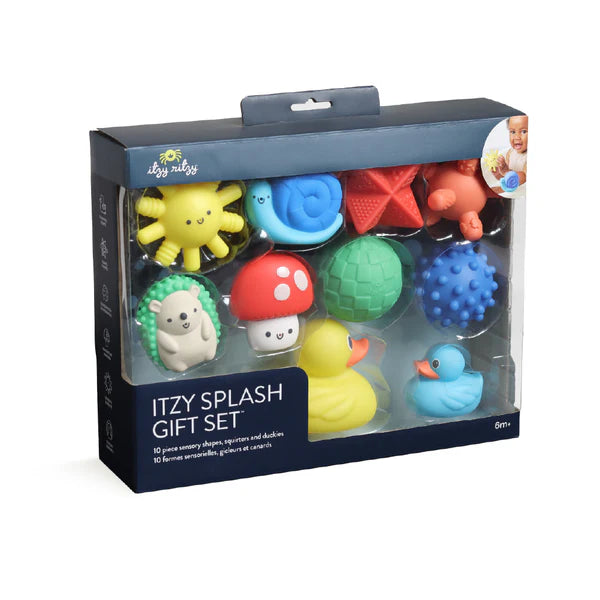 Itzy Splash Gift Set™ 10-Piece Bath Toys - Twinkle Twinkle Little One
