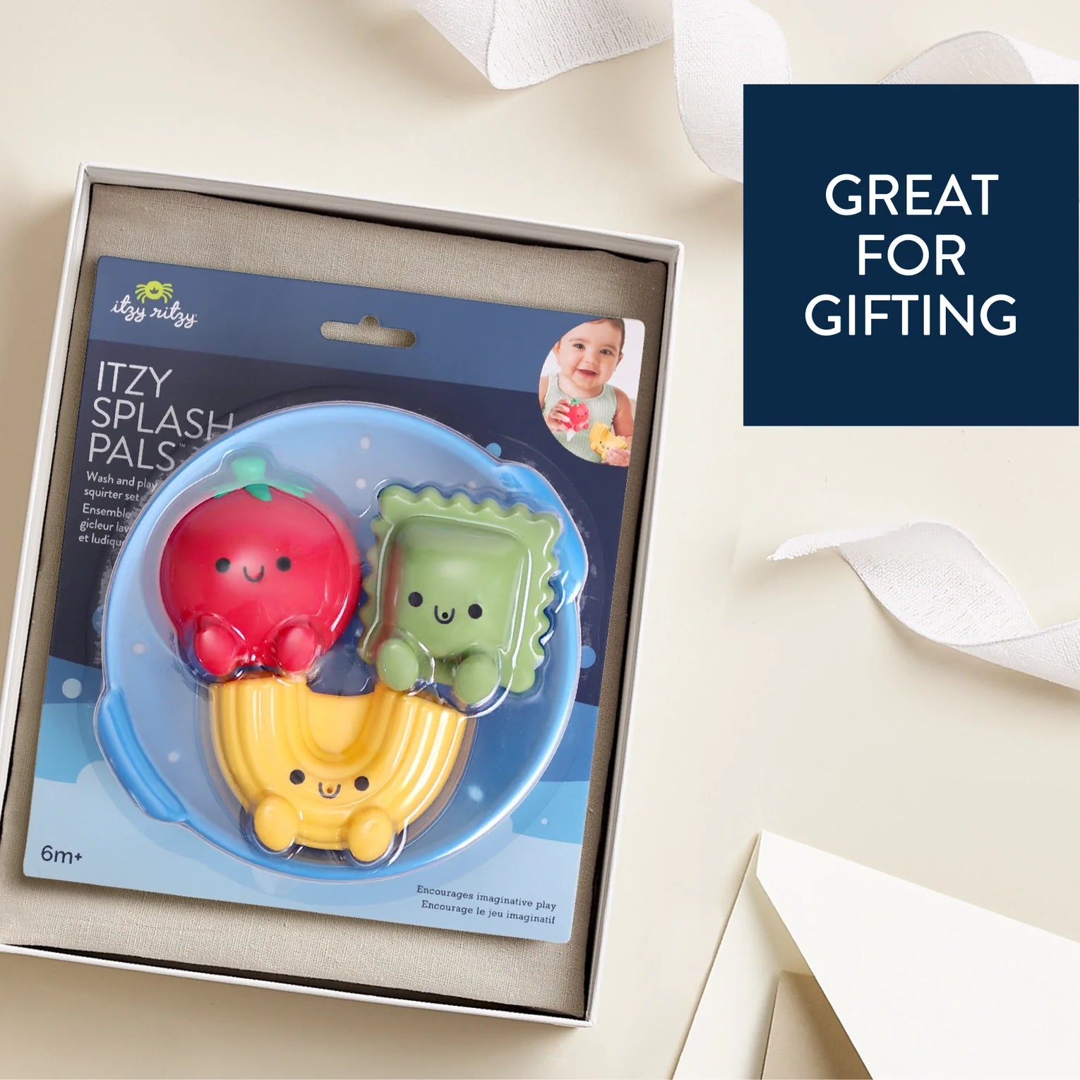 Itzy Ritzy Itzy Splash Pals | Pasta