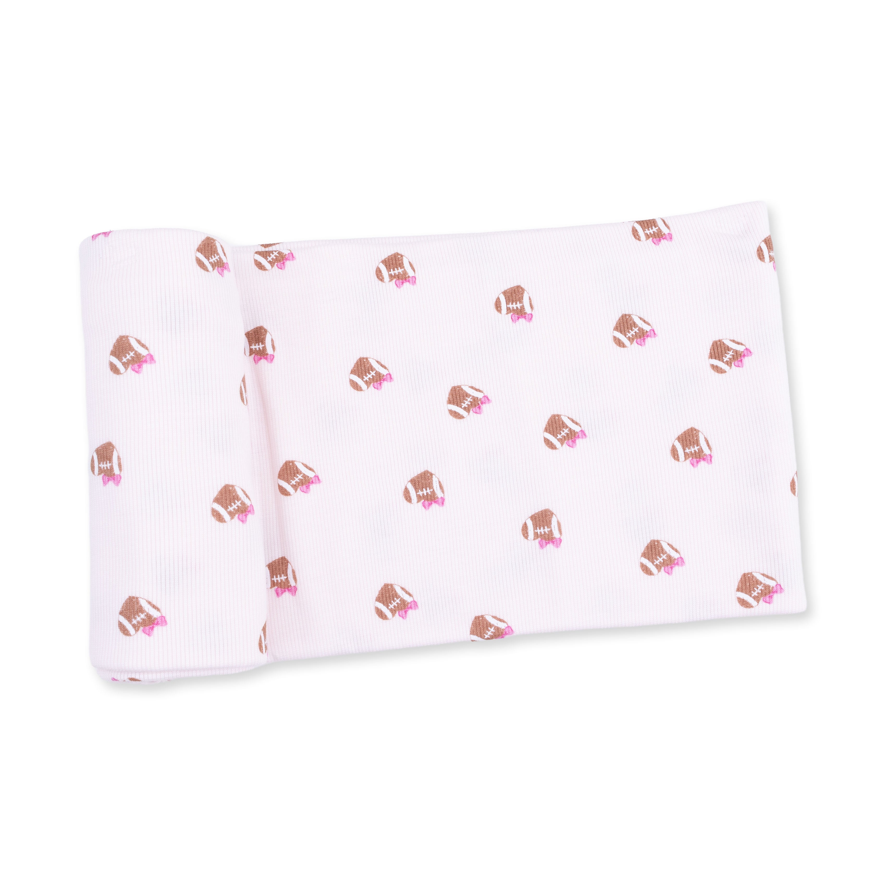 Angel Dear Mini Football Hearts Swaddle Blanket