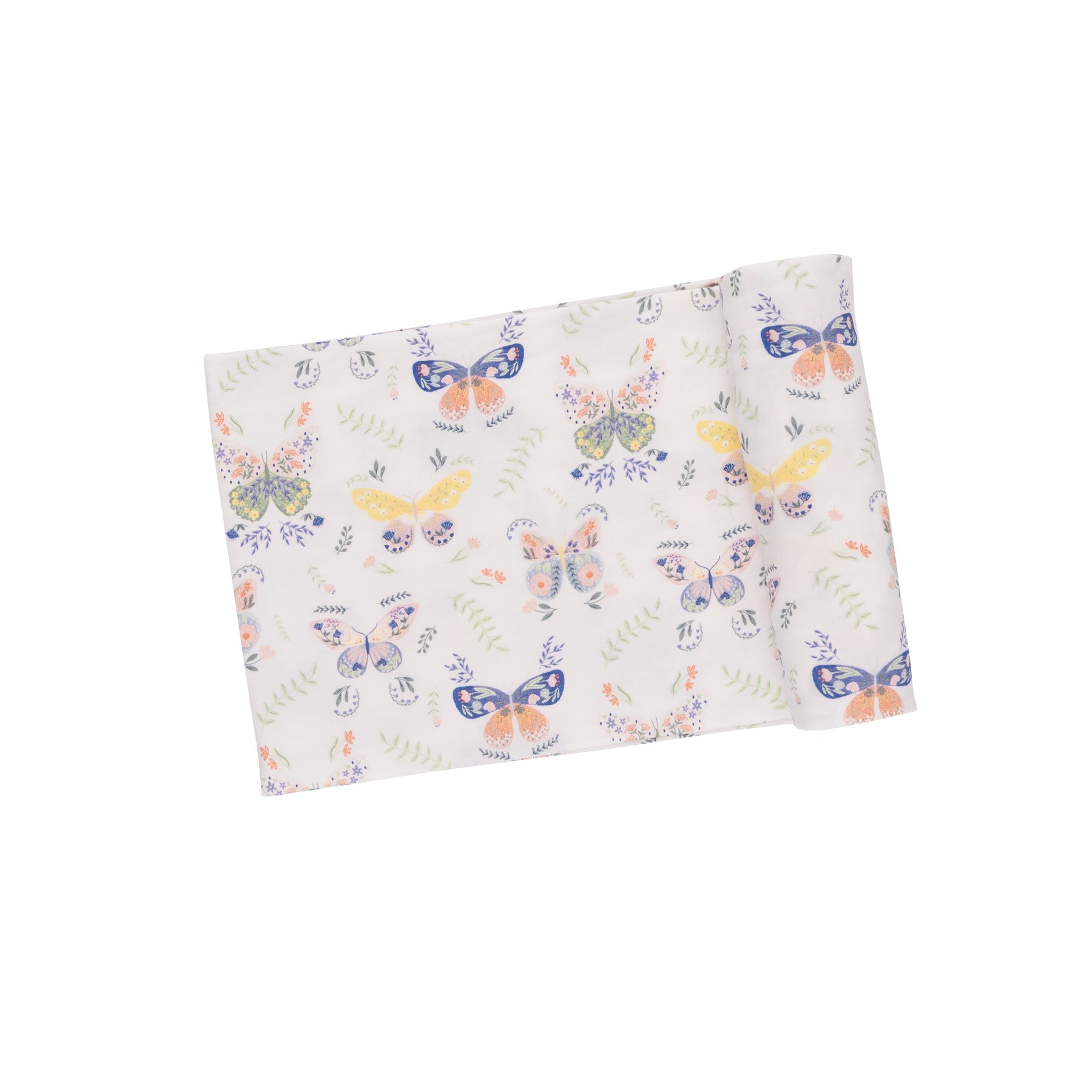 Botany Butterflies Swaddle Blanket - Twinkle Twinkle Little One