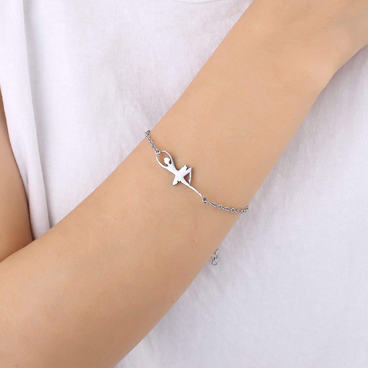 Rainbow Ballerina 1 Drawer Musical Jewelry Box & Jewelry Set - Twinkle Twinkle Little One