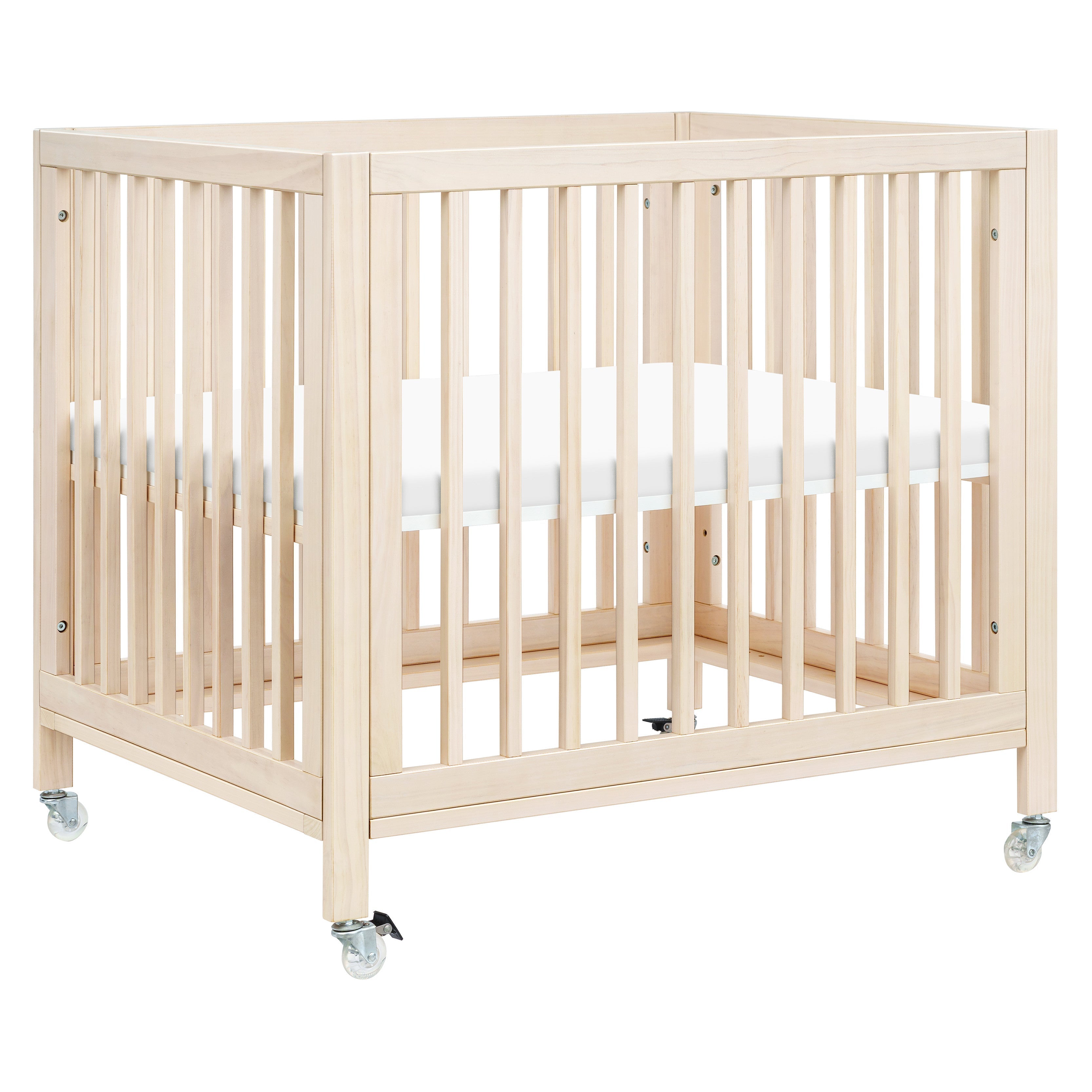 Babyletto Rolli 9-in-1 Convertible All-Stages Crib with Bassinet & Toddler Bed Conversion Kits