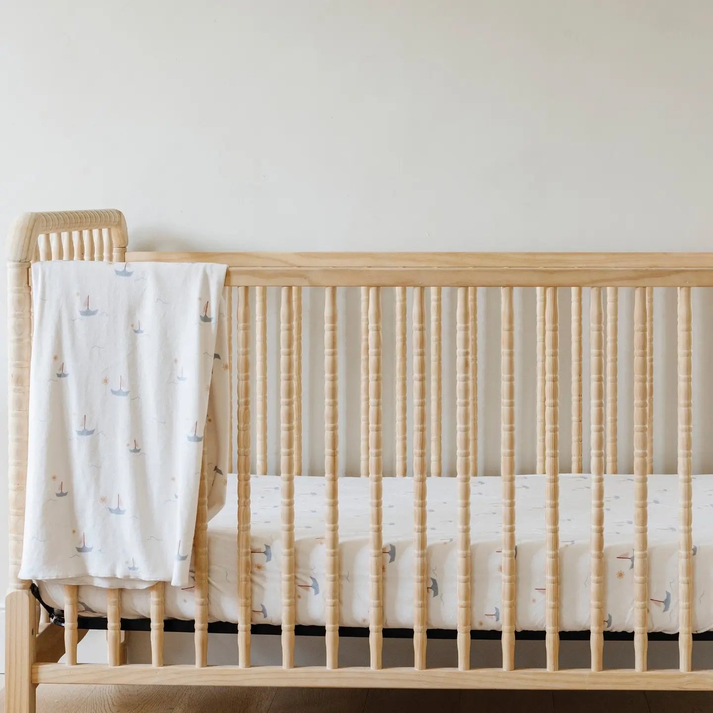 Minky Stretch Luxe Crib Sheet - Twinkle Twinkle Little One