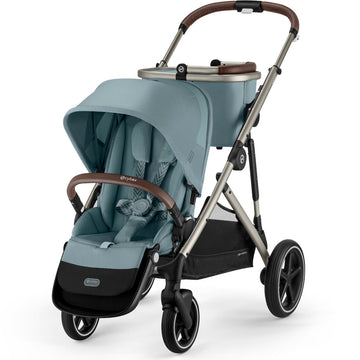 Buy taupe-frame-with-sky-blue-seat Cybex Gazelle S Stroller