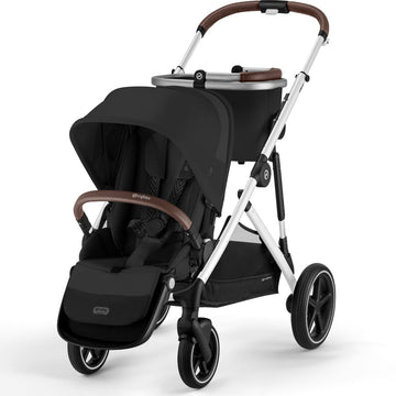 Buy silver-frame-with-moon-black-seat Cybex Gazelle S Stroller