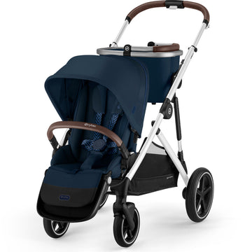 Buy silver-frame-with-ocean-blue-seat Cybex Gazelle S Stroller
