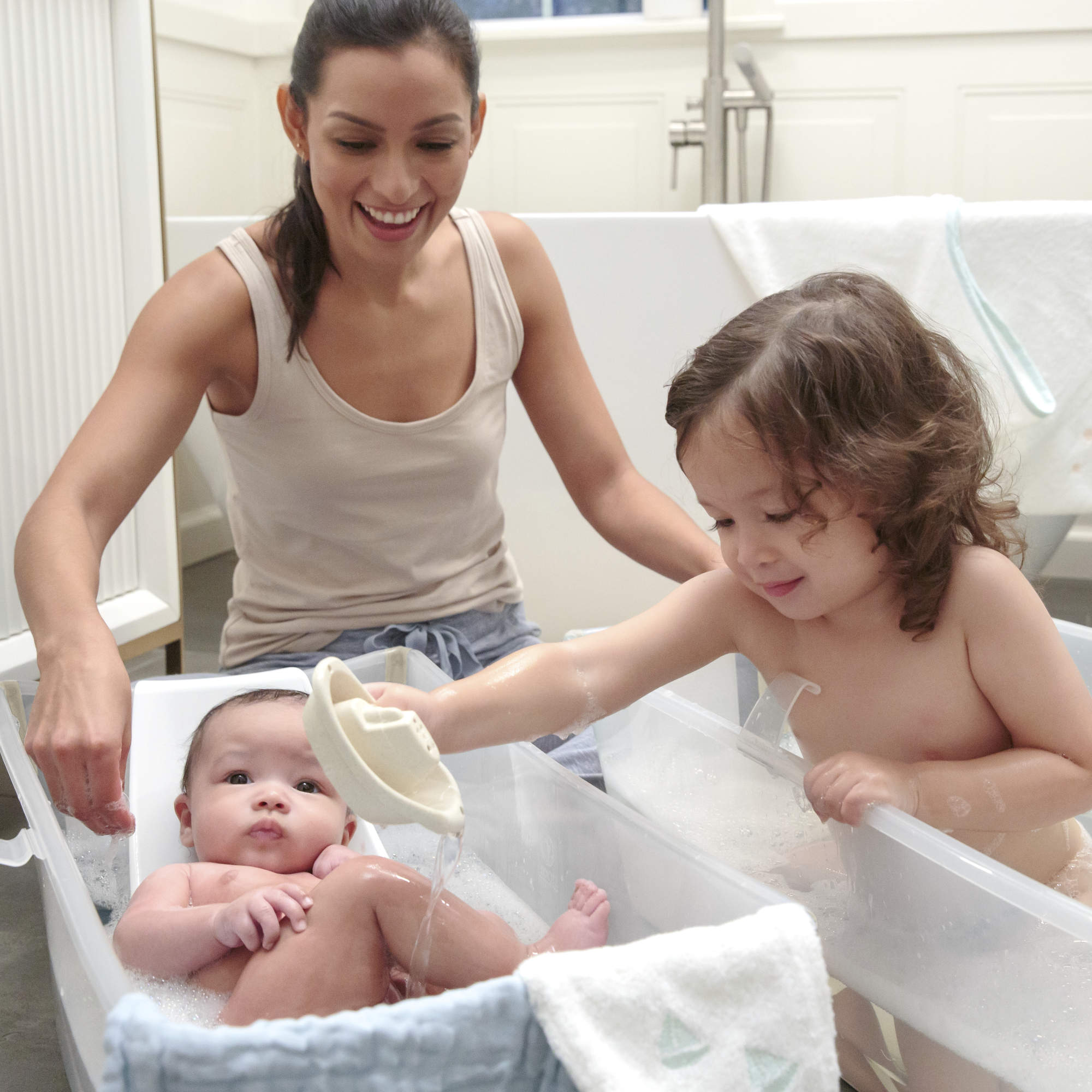 Stokke Flexi Bath Newborn Support - Twinkle Twinkle Little One