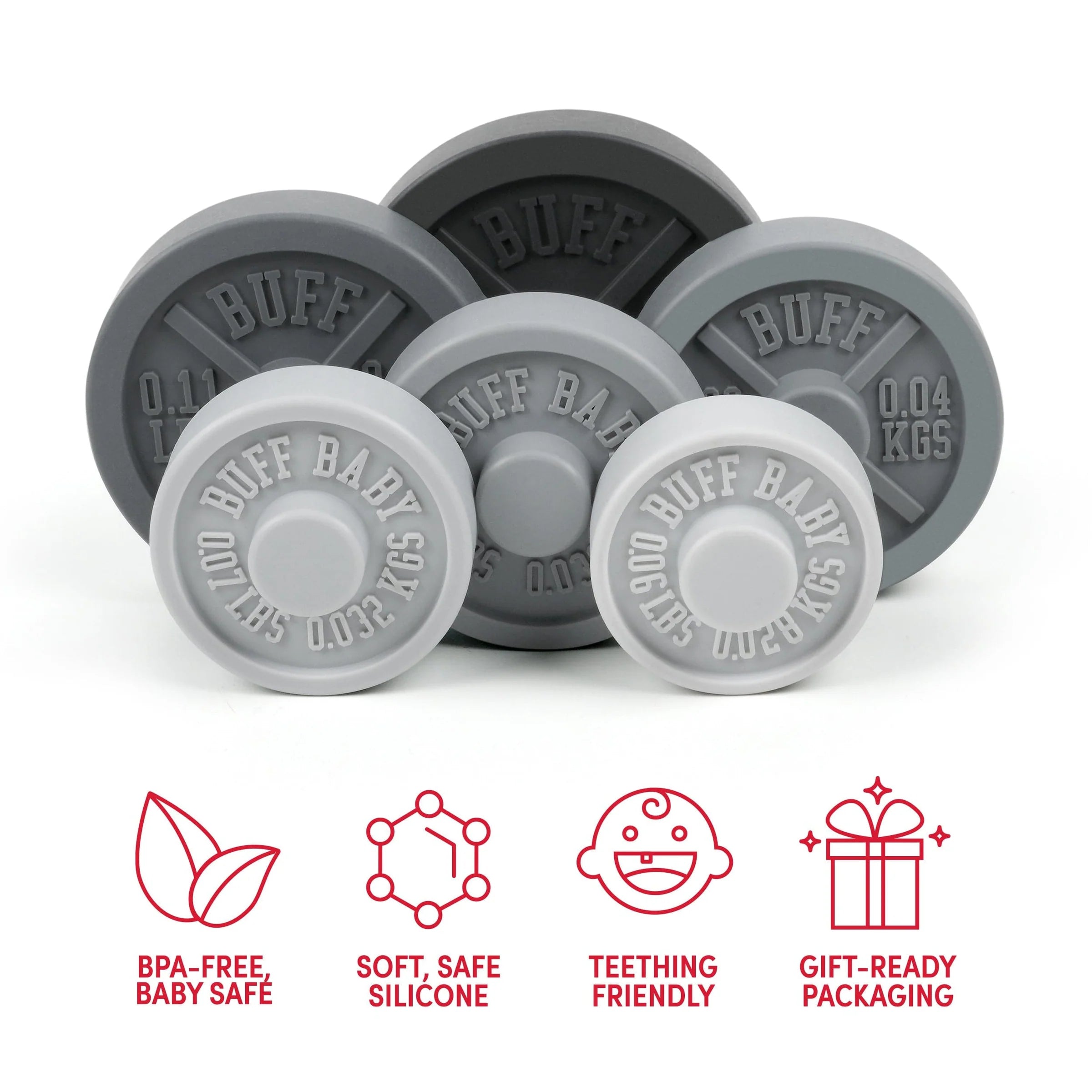 Buff Baby Weight Plate Stacker - Twinkle Twinkle Little One