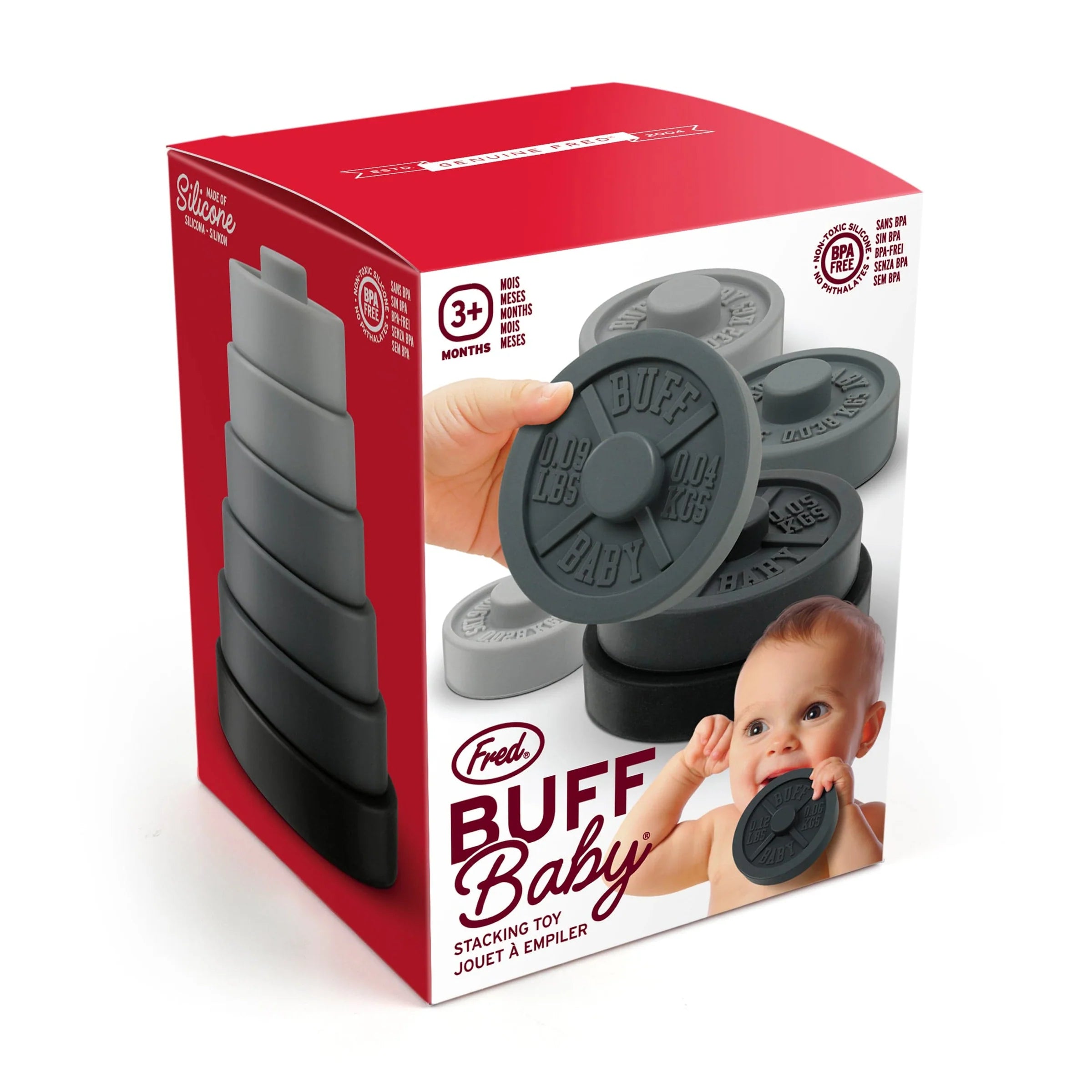 Buff Baby Weight Plate Stacker - Twinkle Twinkle Little One