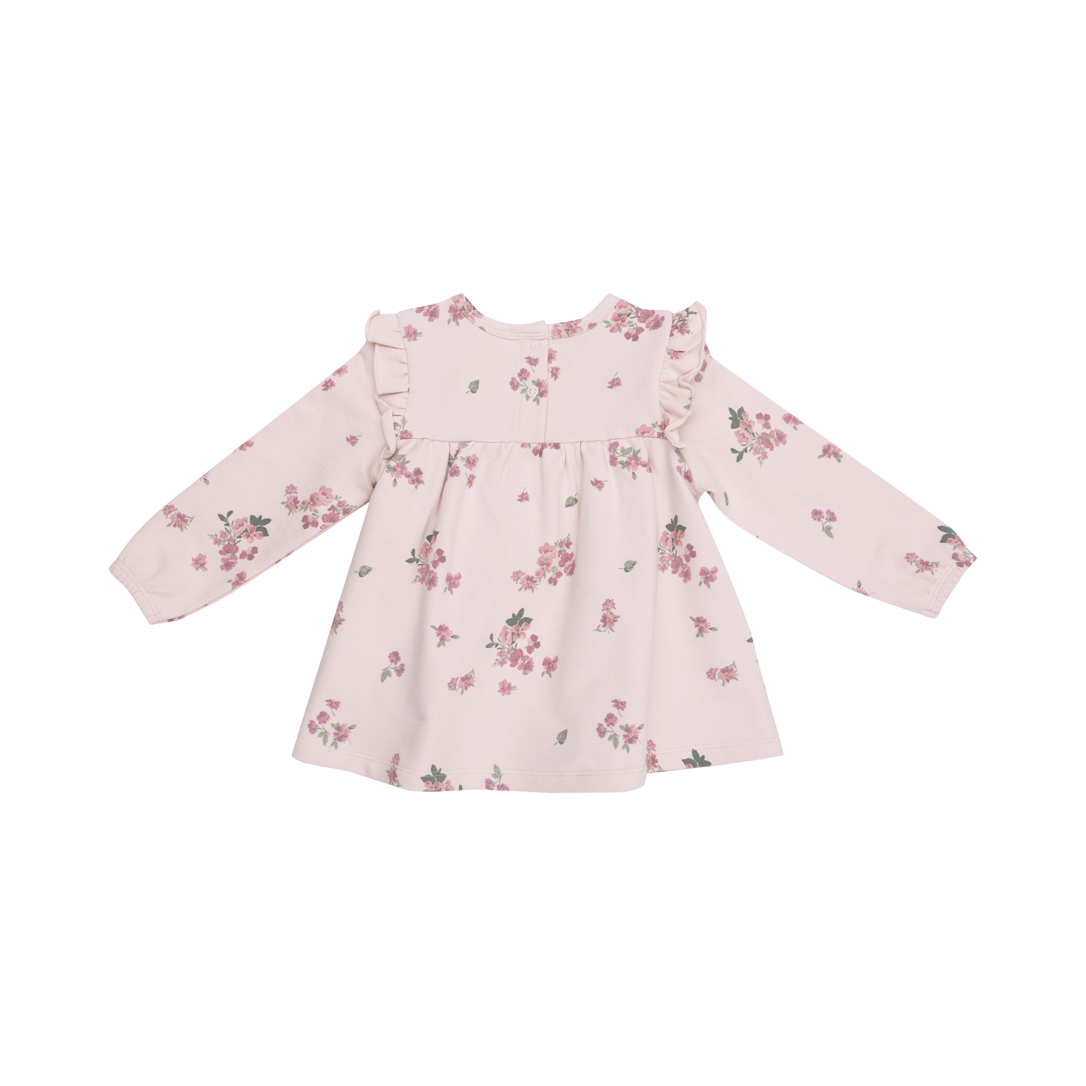 French Terry Woodsorrel Ruffle Top Tunic & Rib Legging Set - Twinkle Twinkle Little One