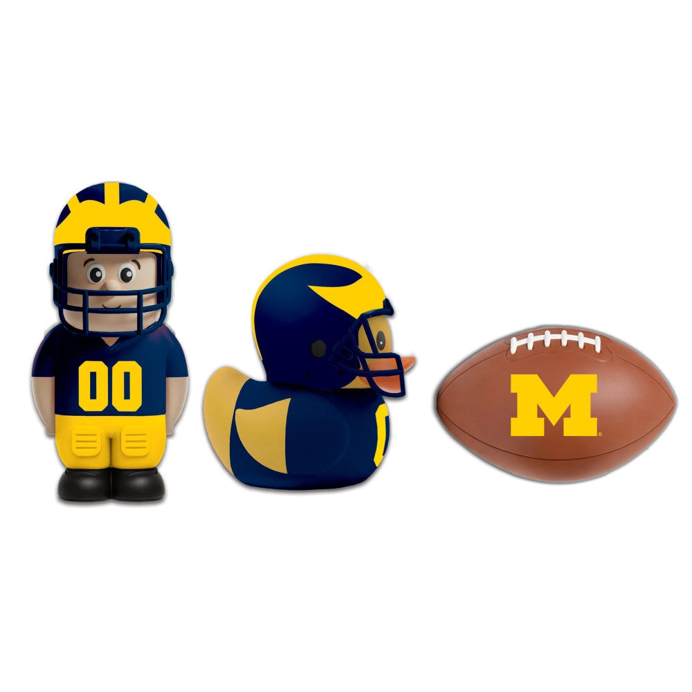 Bathletes - University of Michigan Wolverines NCAA Bath Toys