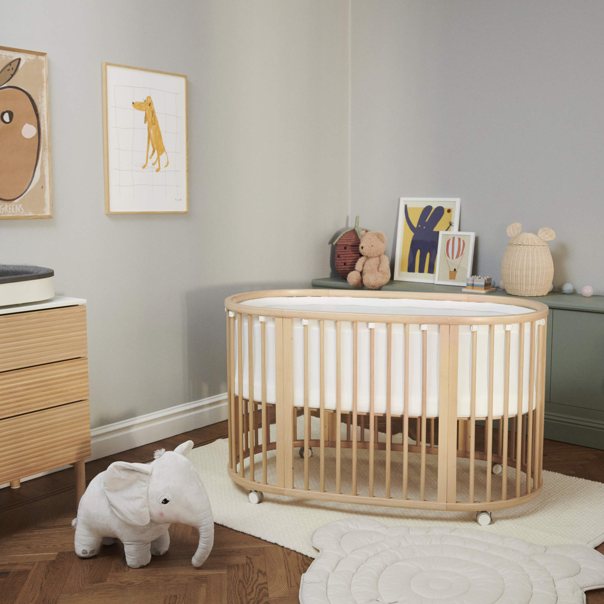 Stokke Sleepi Bed Mesh Liner V3 - Twinkle Twinkle Little One