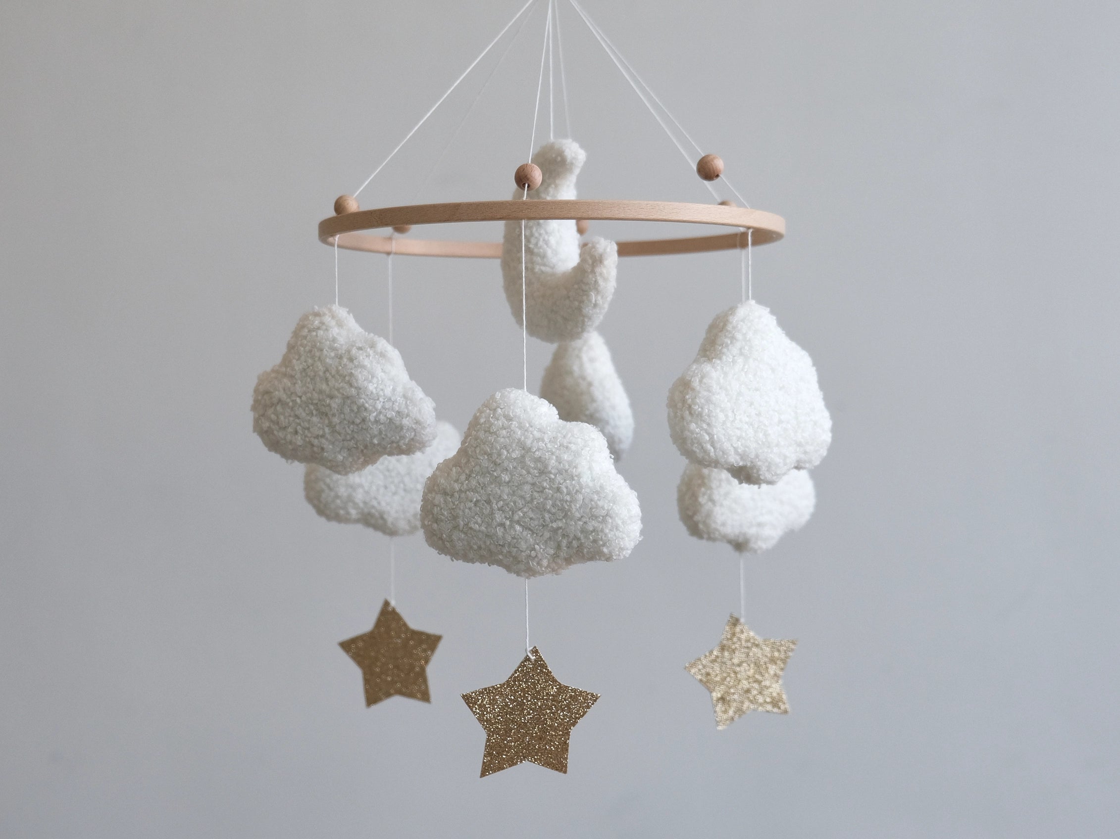 Boucle Clouds Baby Mobile