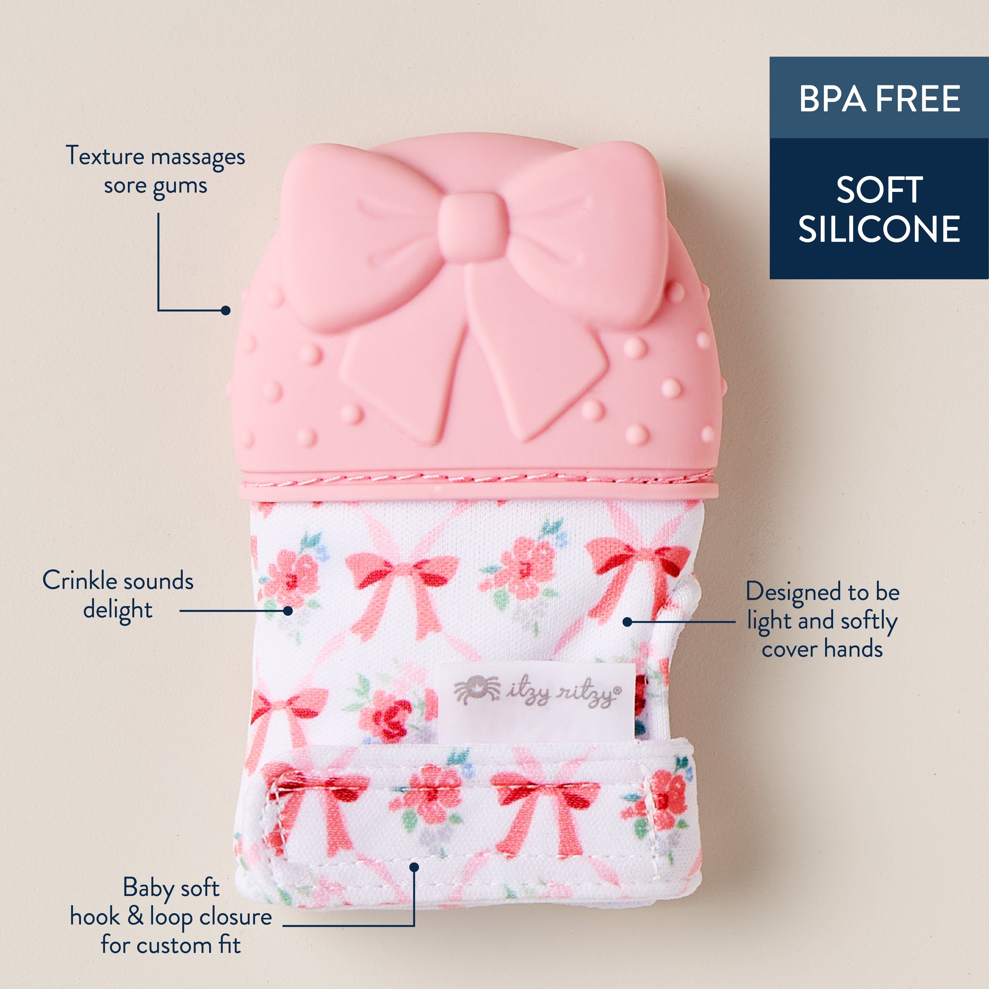 Itzy Ritzy Itzy Mitt Teething Mittens