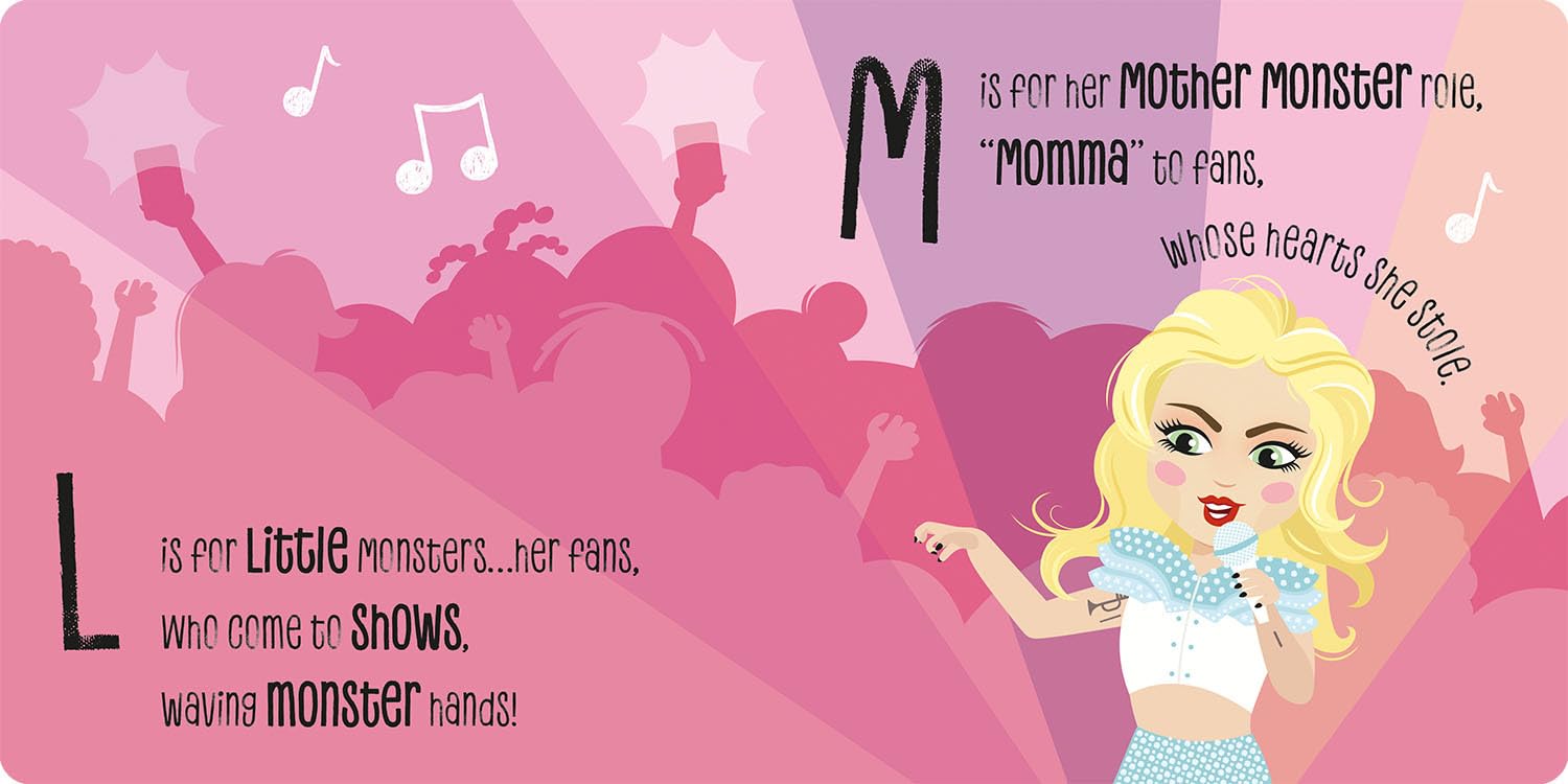 ABC of Lady Gaga: A Rhyming Lullaby Board Book (Copy)