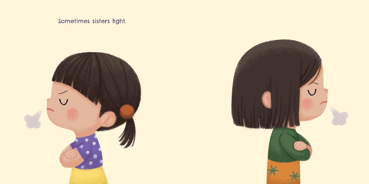 Sisters Are Sisters Forever: A Board Book about Sibling Love - Twinkle Twinkle Little One