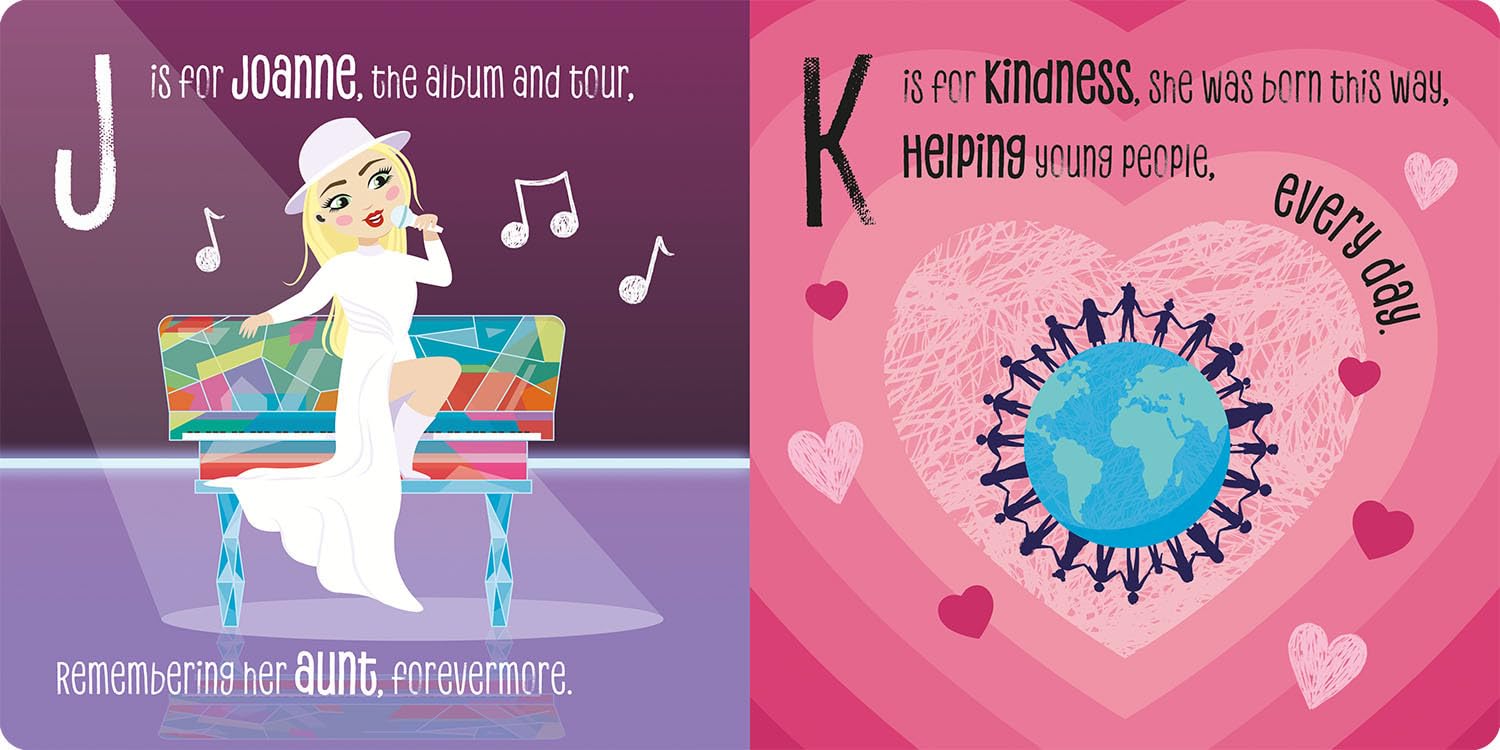 ABC of Lady Gaga: A Rhyming Lullaby Board Book (Copy)