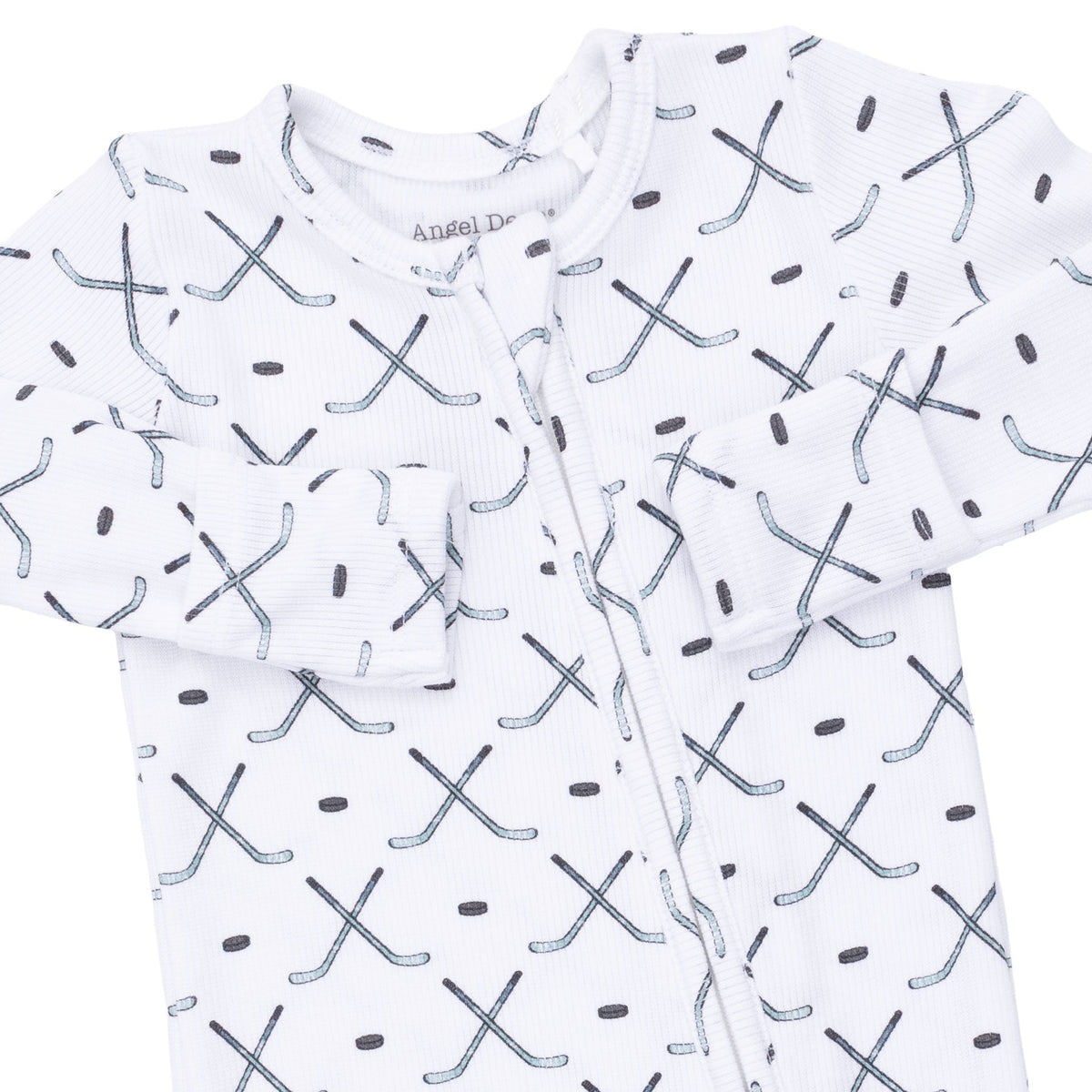 Angel Dear Simple Hockey 2 Way Zipper Footie