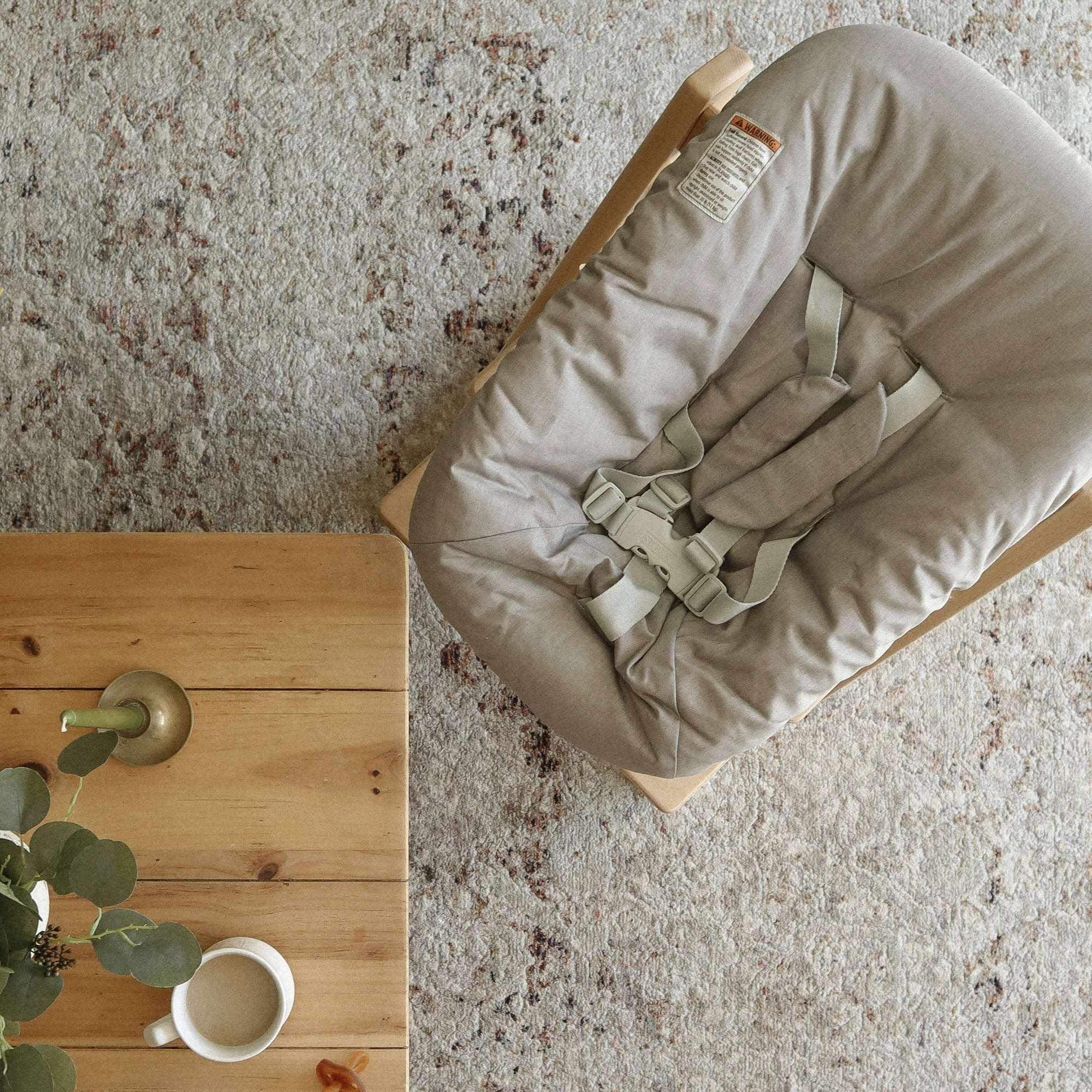 Stokke Tripp Trapp High Chair² with Cushion, Newborn Tray and Newborn Set - Twinkle Twinkle Little One