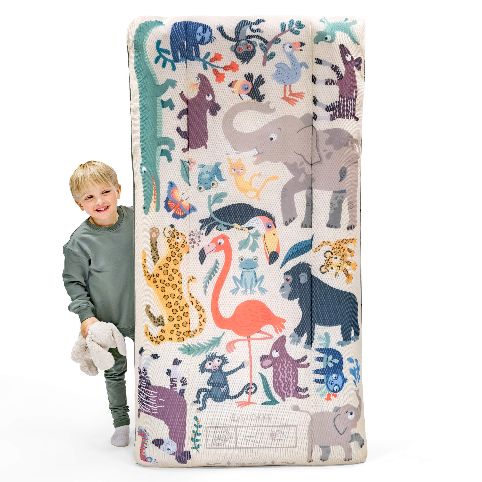 Stokke JetKids CloudSleeper Inflatable Kids Bed - Twinkle Twinkle Little One