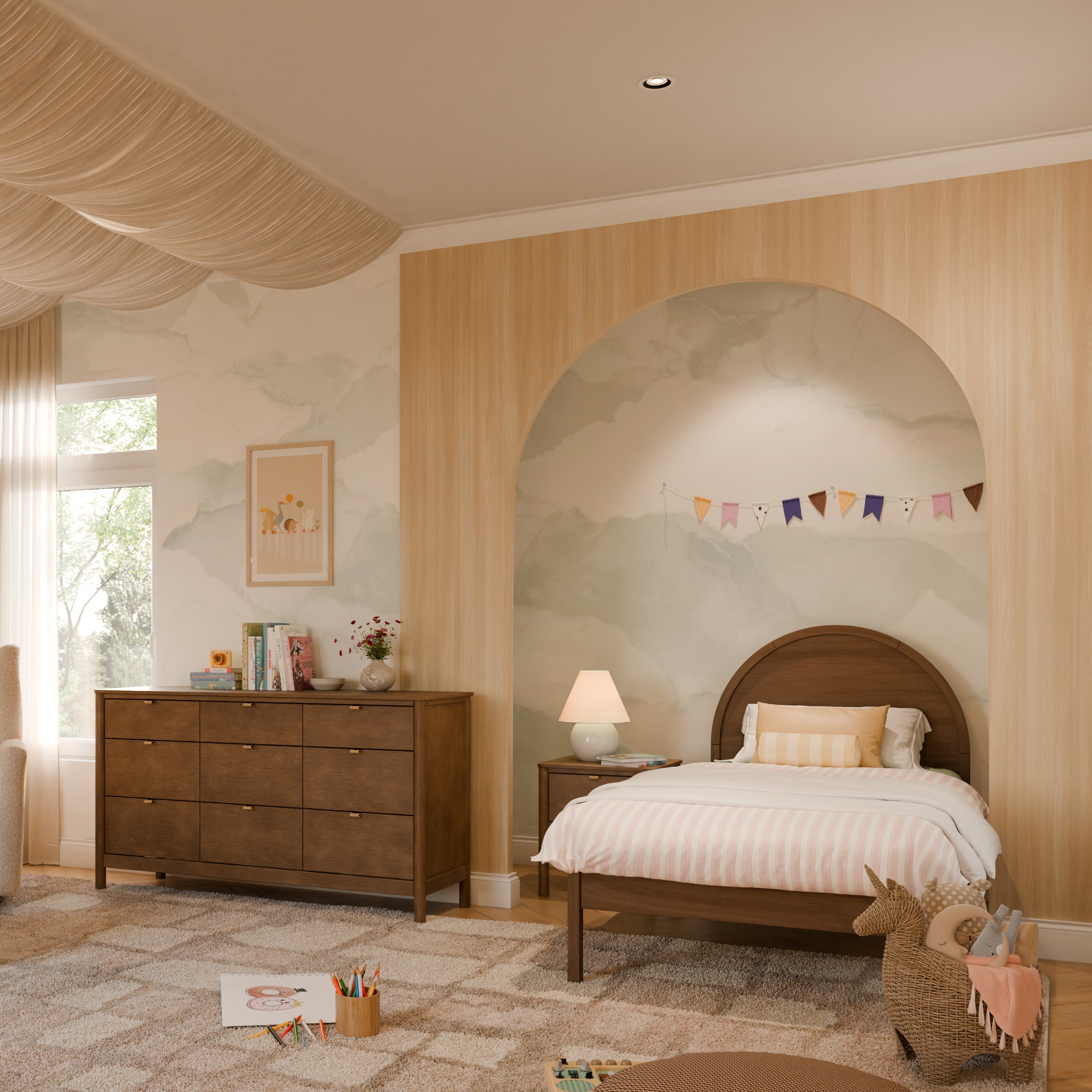 Babyletto Bondi Twin Bed - Twinkle Twinkle Little One