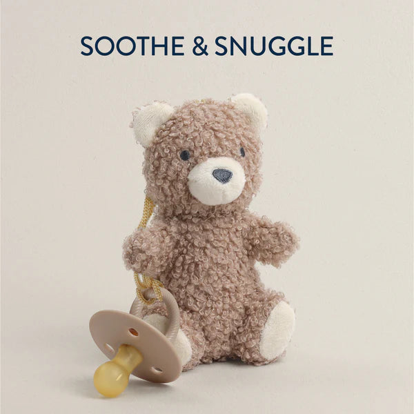Bitzy Pal™ Natural Rubber Pacifier & Lovey - Twinkle Twinkle Little One