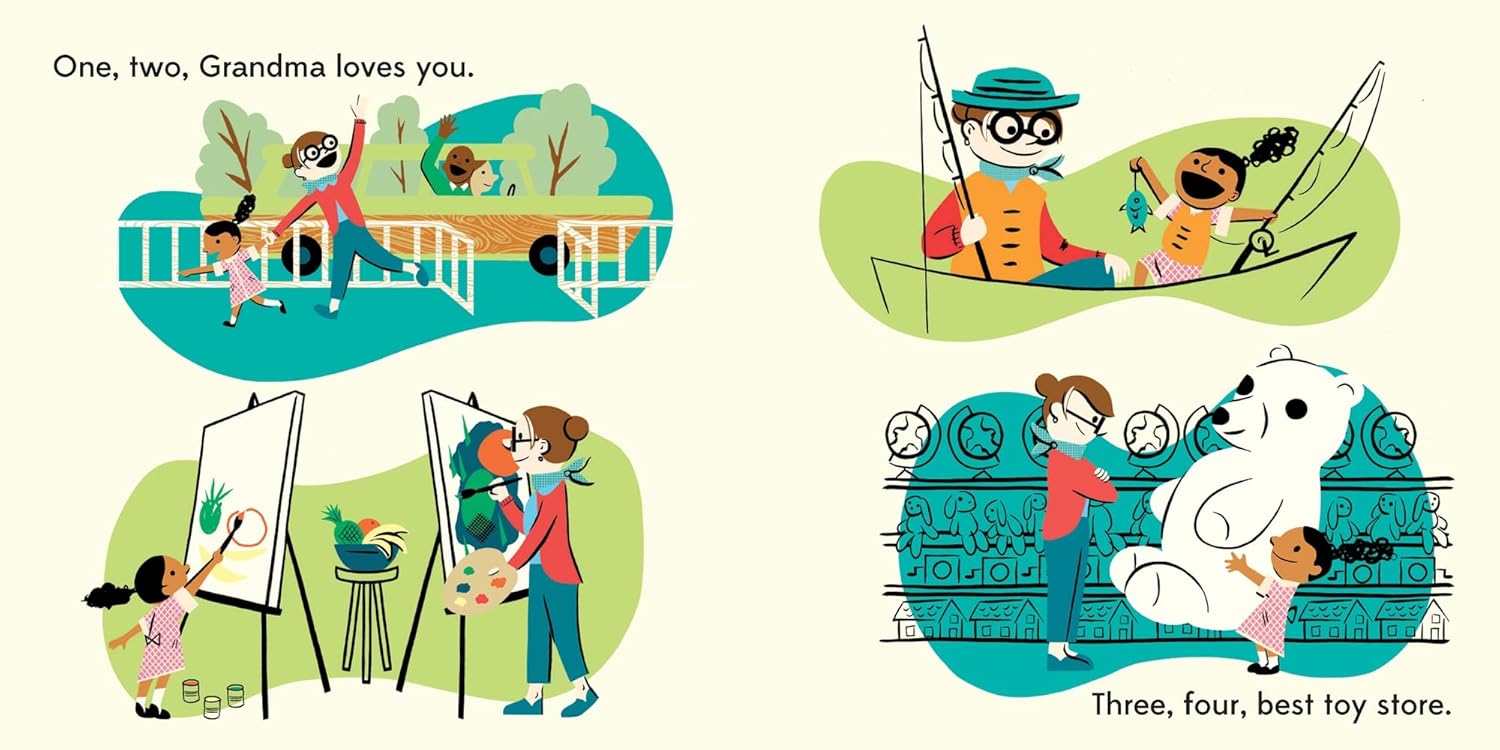 One, Two, Grandma Loves You Board Book - Twinkle Twinkle Little One