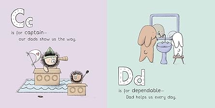 ABCs of Love for Dad Board Book - Twinkle Twinkle Little One
