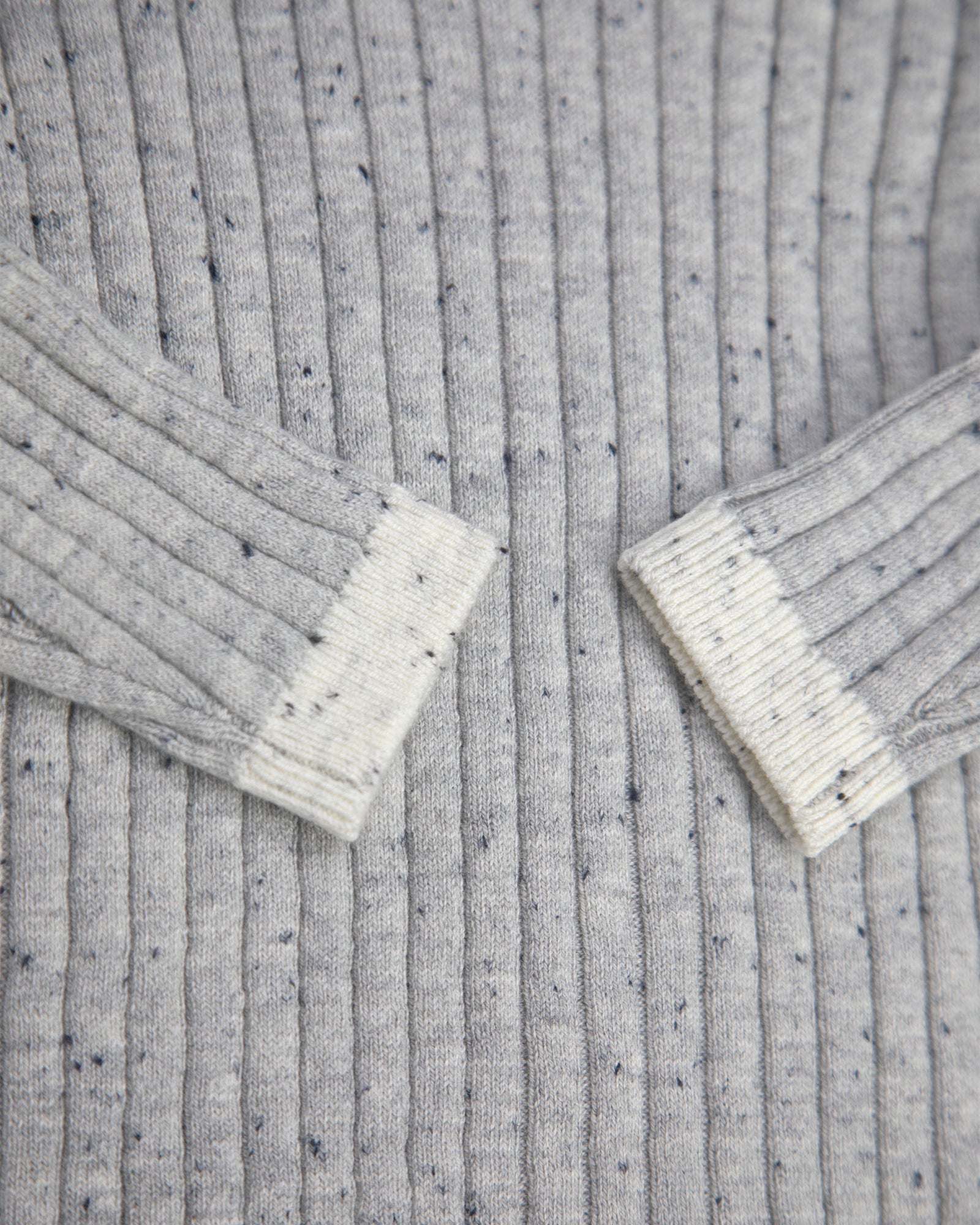 7 A.M. Hug Me Long Sleeve Top - Light Heather Grey - Twinkle Twinkle Little One