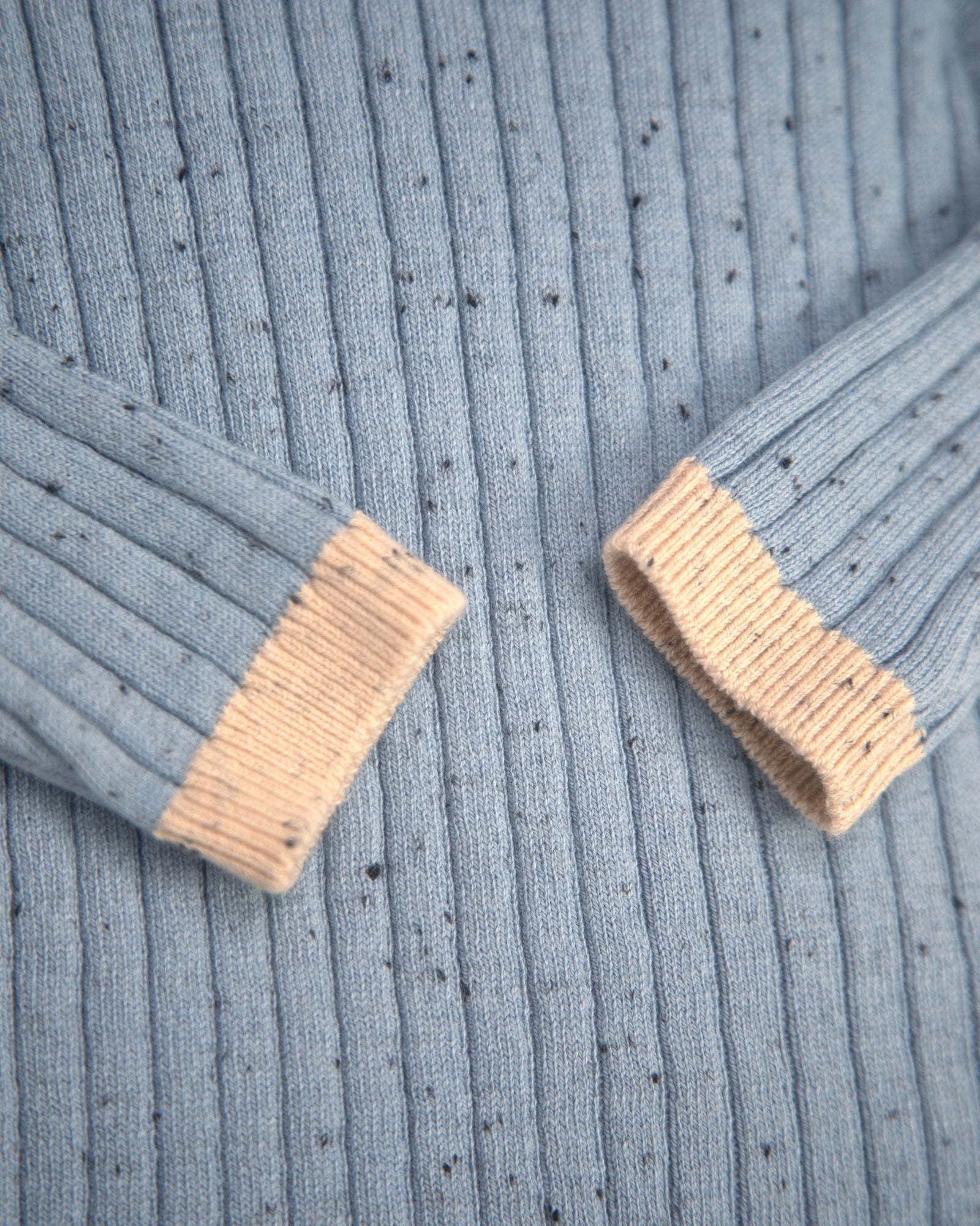 7 A.M. Hug Me Long Sleeve Top - Lake Blue - Twinkle Twinkle Little One