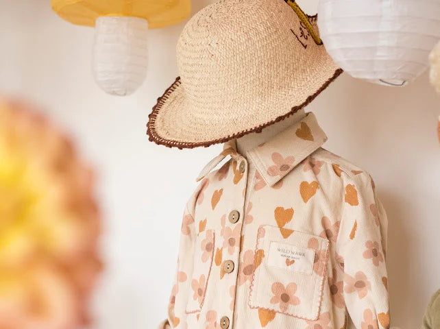 Rose Hearts Button Jumpsuit - Twinkle Twinkle Little One