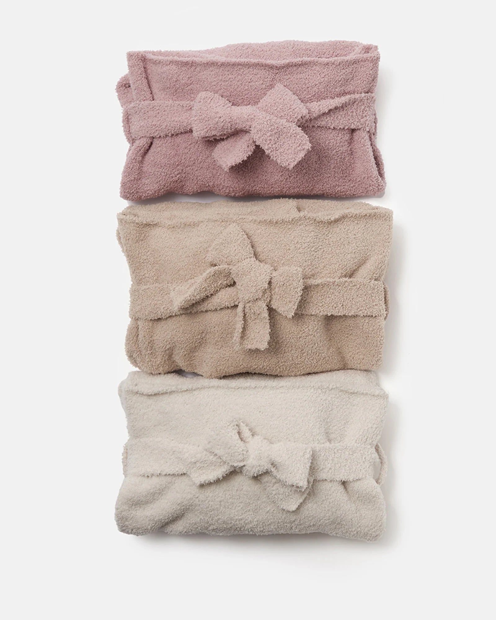 7 A.M. Fuzzy Robe - Ecru - Twinkle Twinkle Little One