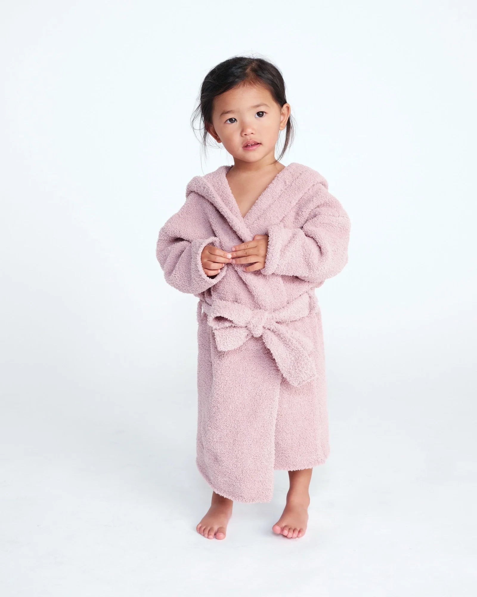 7 A.M. Fuzzy Robe - Ash Rose - Twinkle Twinkle Little One