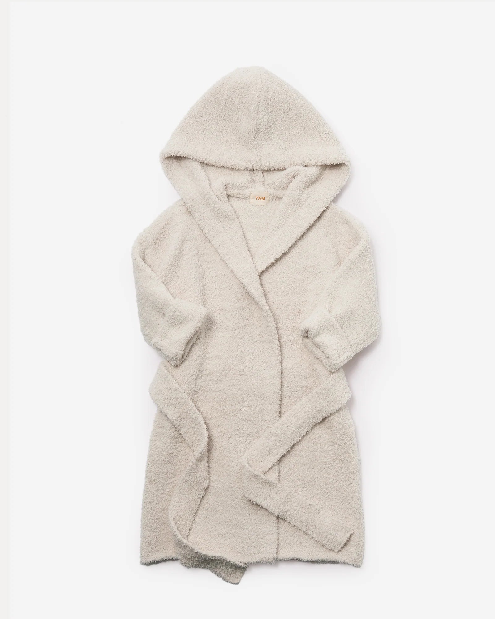 7 A.M. Fuzzy Robe - Ecru - Twinkle Twinkle Little One
