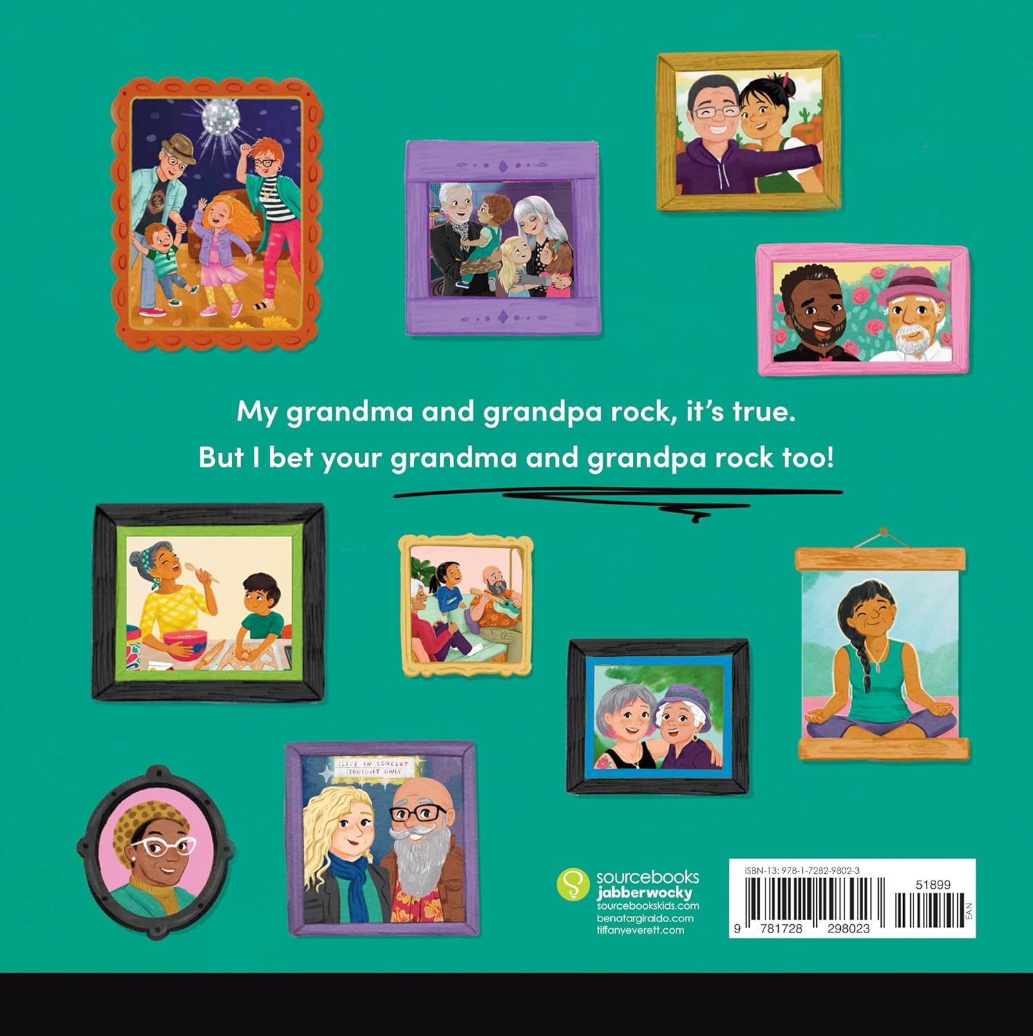 My Grandma and Grandpa Rock! A book for the coolest grandpas and grandmas everywhere ! - Twinkle Twinkle Little One