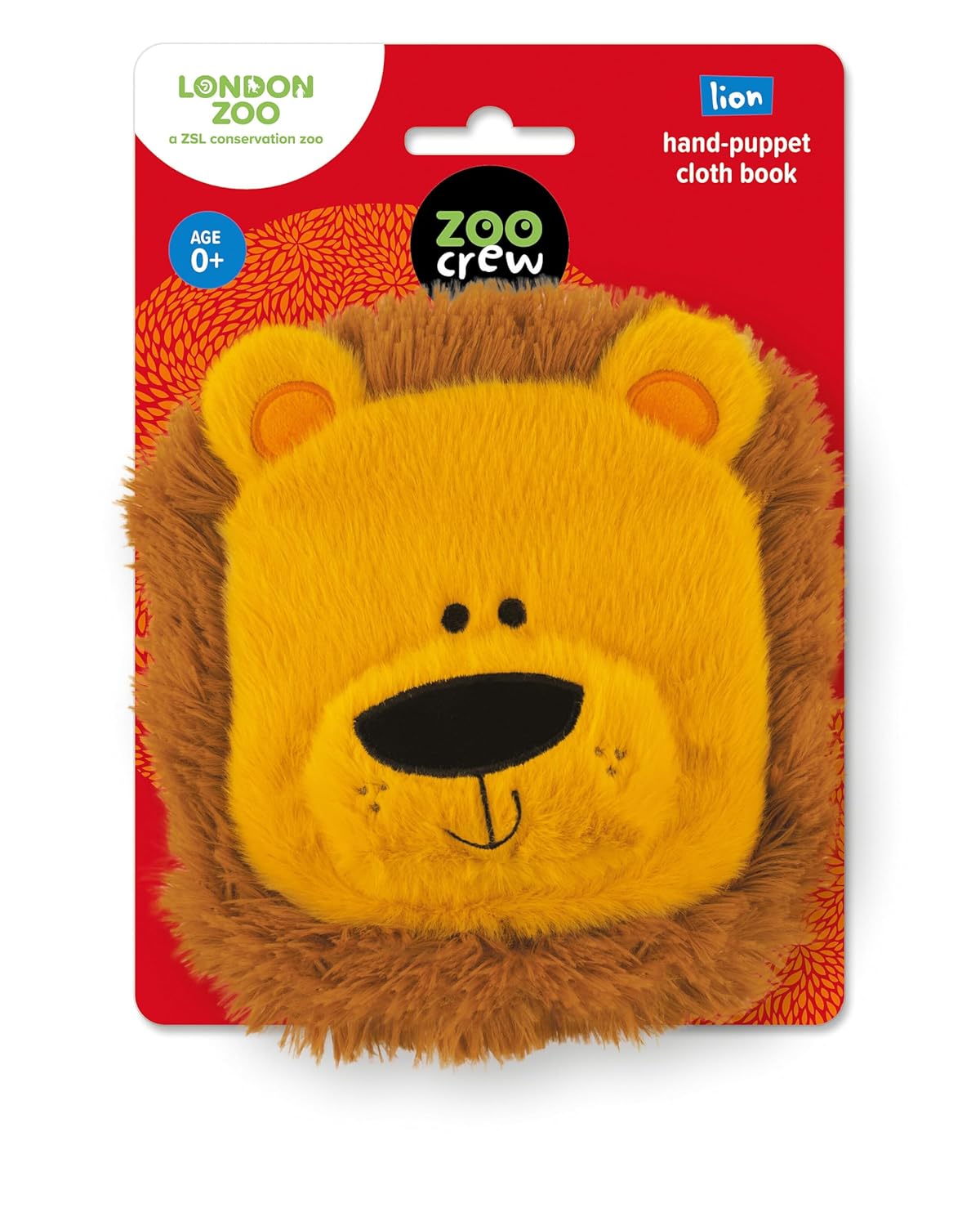 Lion Hand Puppet Cloth Book