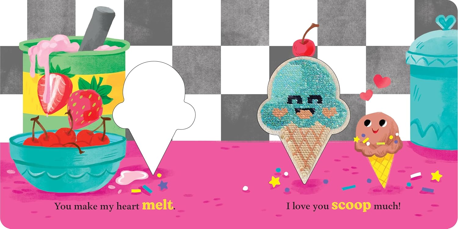 I Love You Scoop Much! Board Book