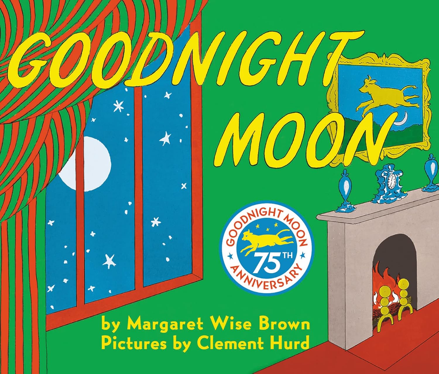 Goodnight Moon: A Beloved, Lulling Bedtime Story About a Little Bunny for Children