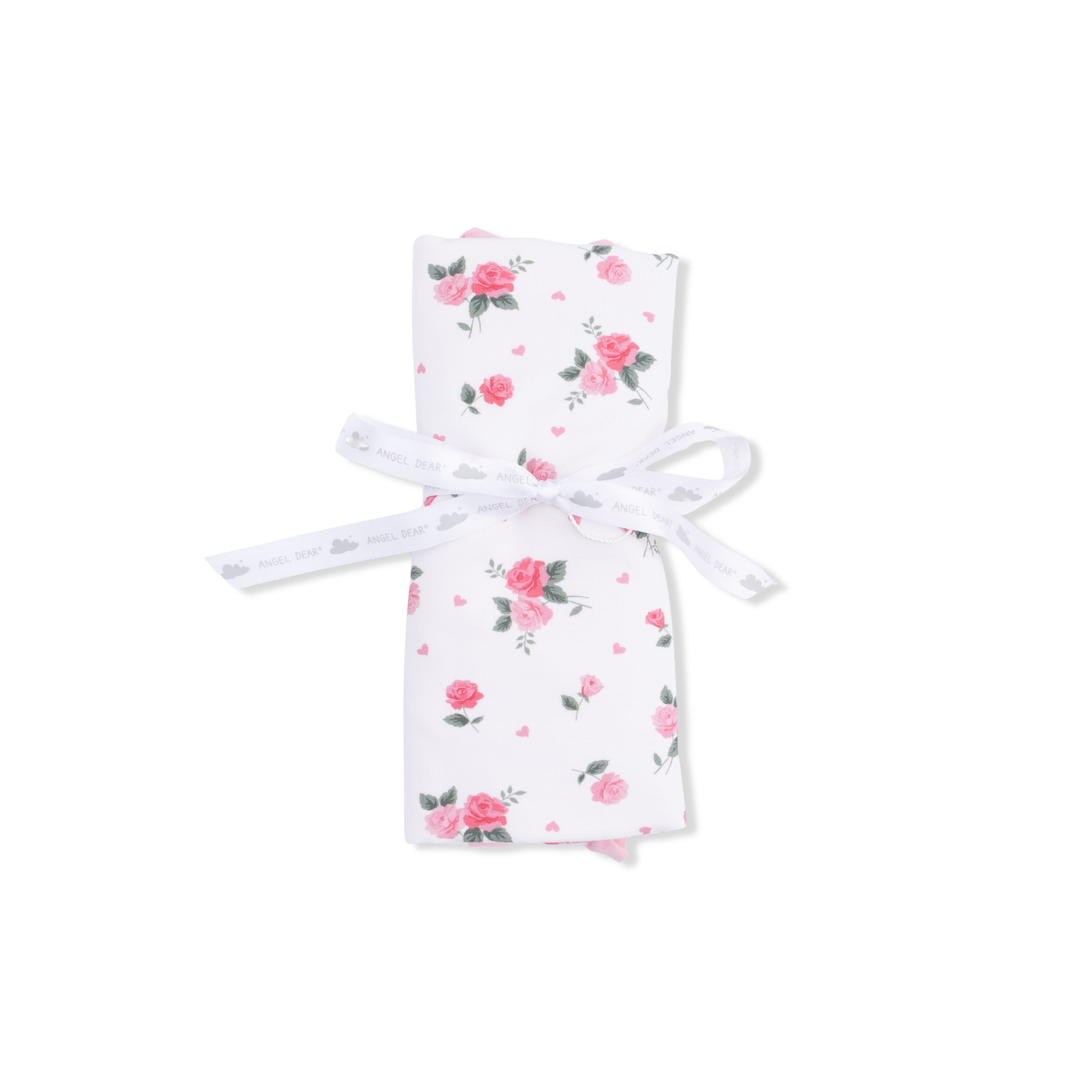 Pink Rosettes Ruffle Blanket