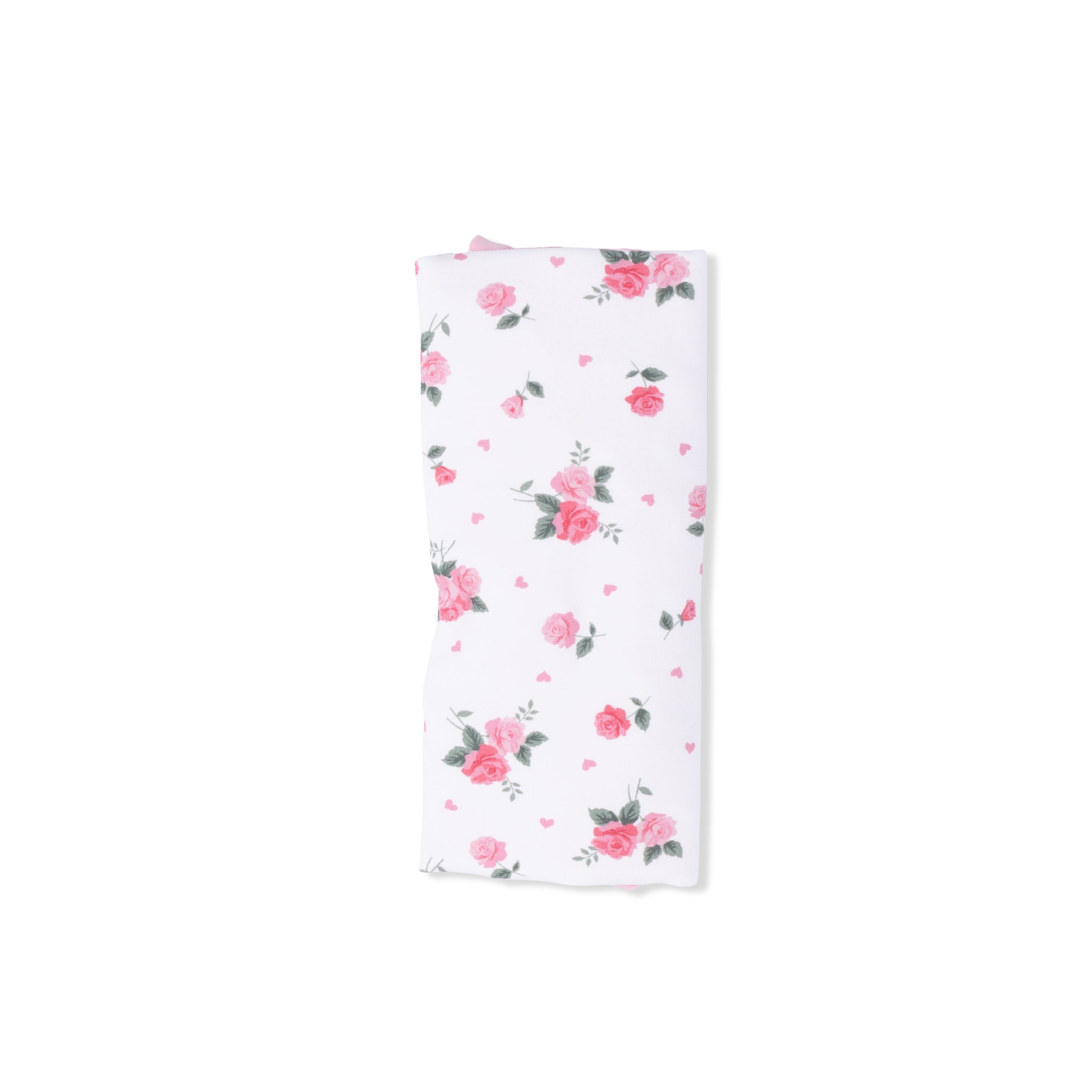 Pink Rosettes Ruffle Blanket