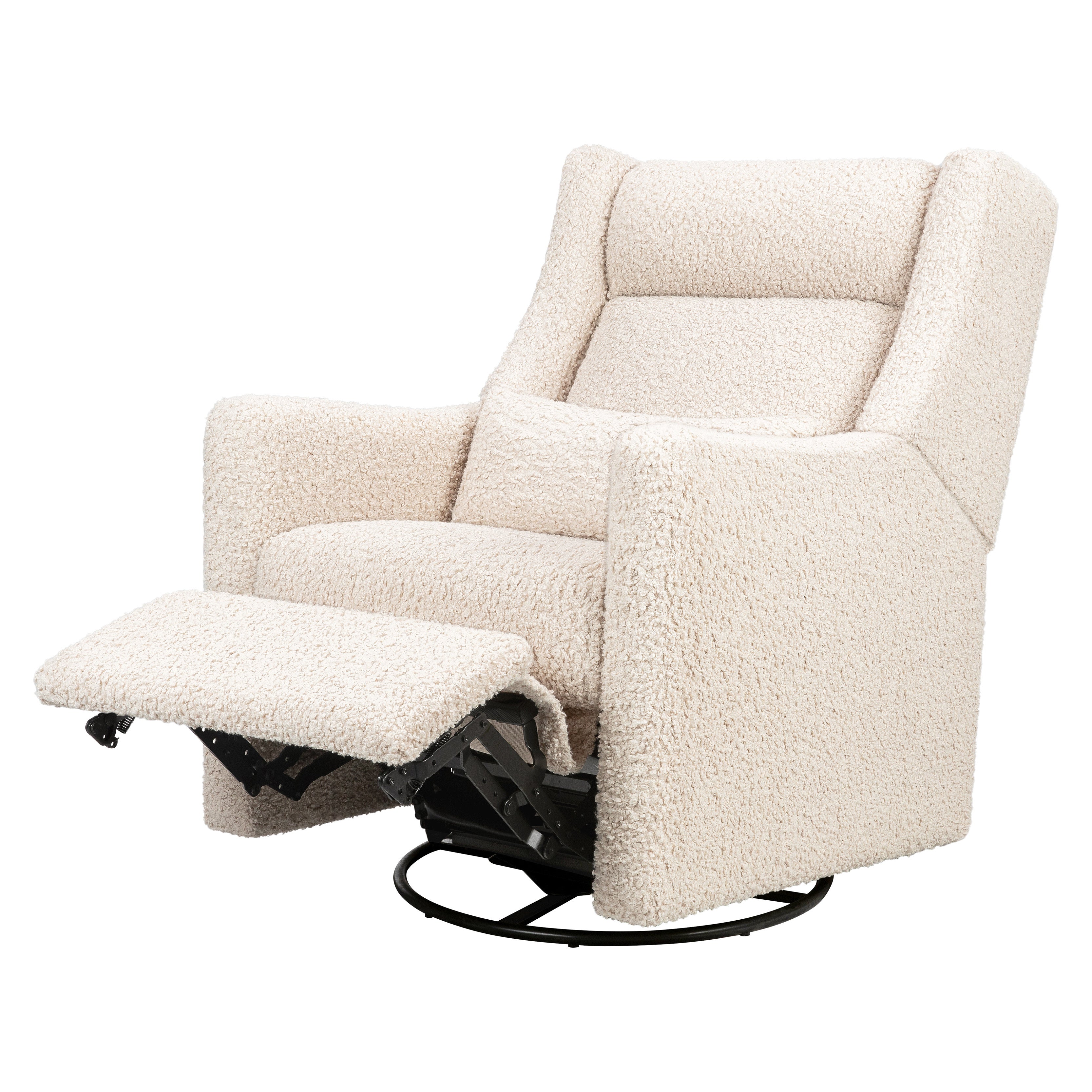 Babyletto Kiwi Plus Power Recliner and Swivel Glider with Power Adjustable Headrest and USB Port