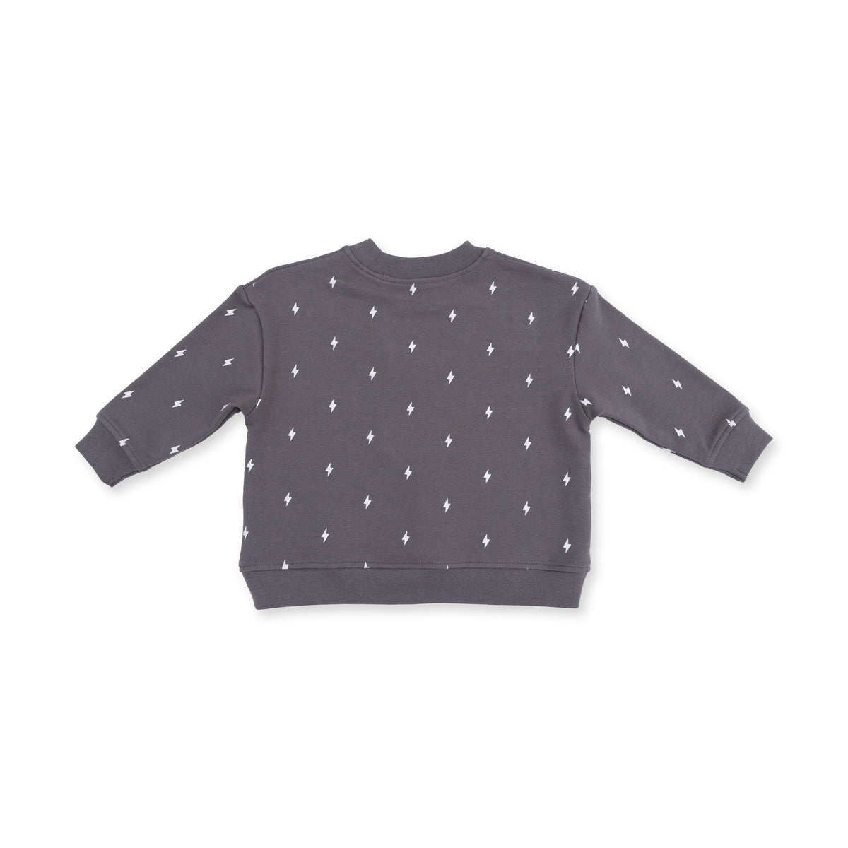 Angel Dear Lightning Bolt French Terry Drop Sleeve Sweatshirt & Jogger Pant