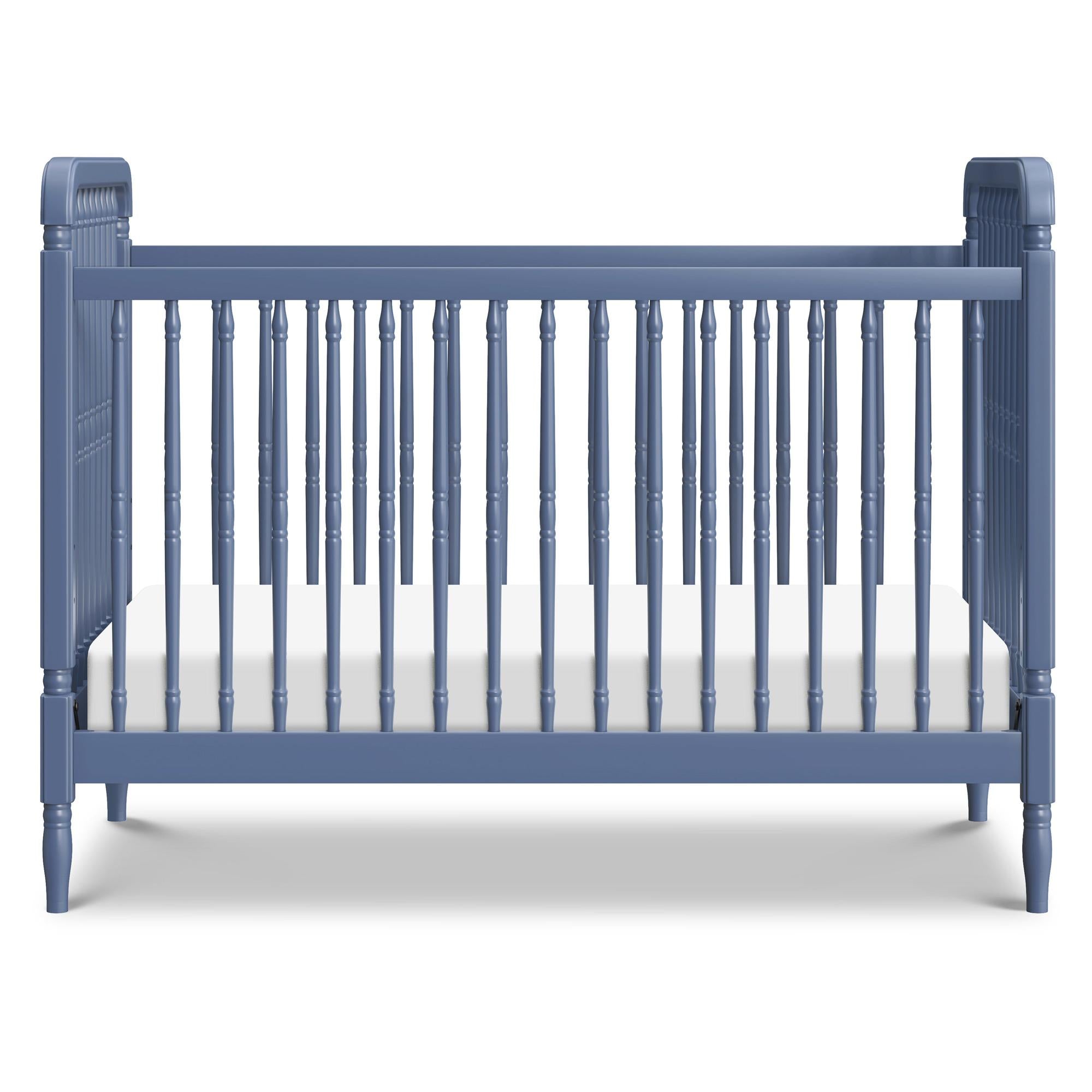 Namesake Liberty 3-in-1 Convertible Spindle Crib with Toddler Bed Conversion Kit