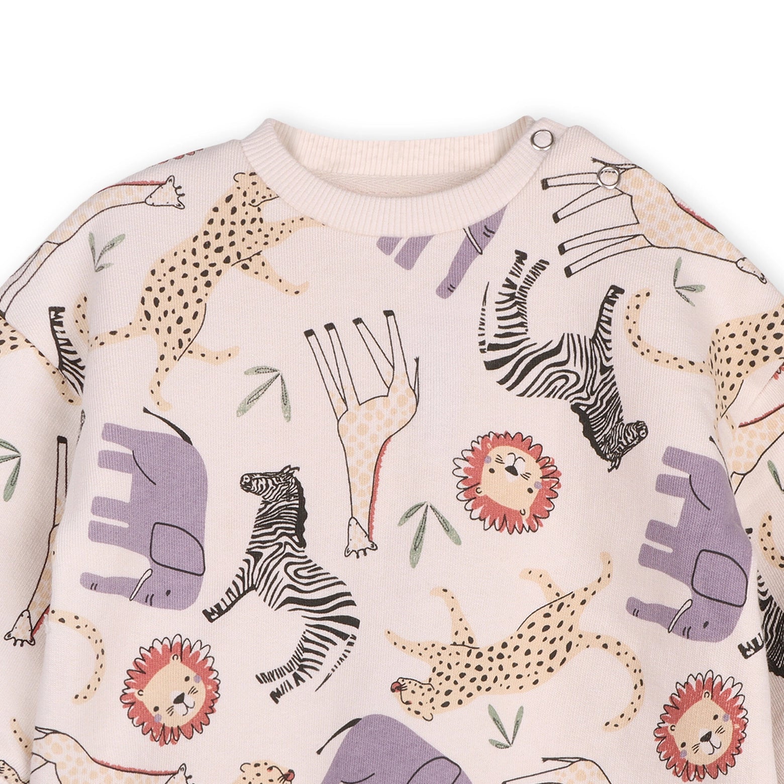 Animal Safari Baby Sweatshirt & Jogger Set - Twinkle Twinkle Little One
